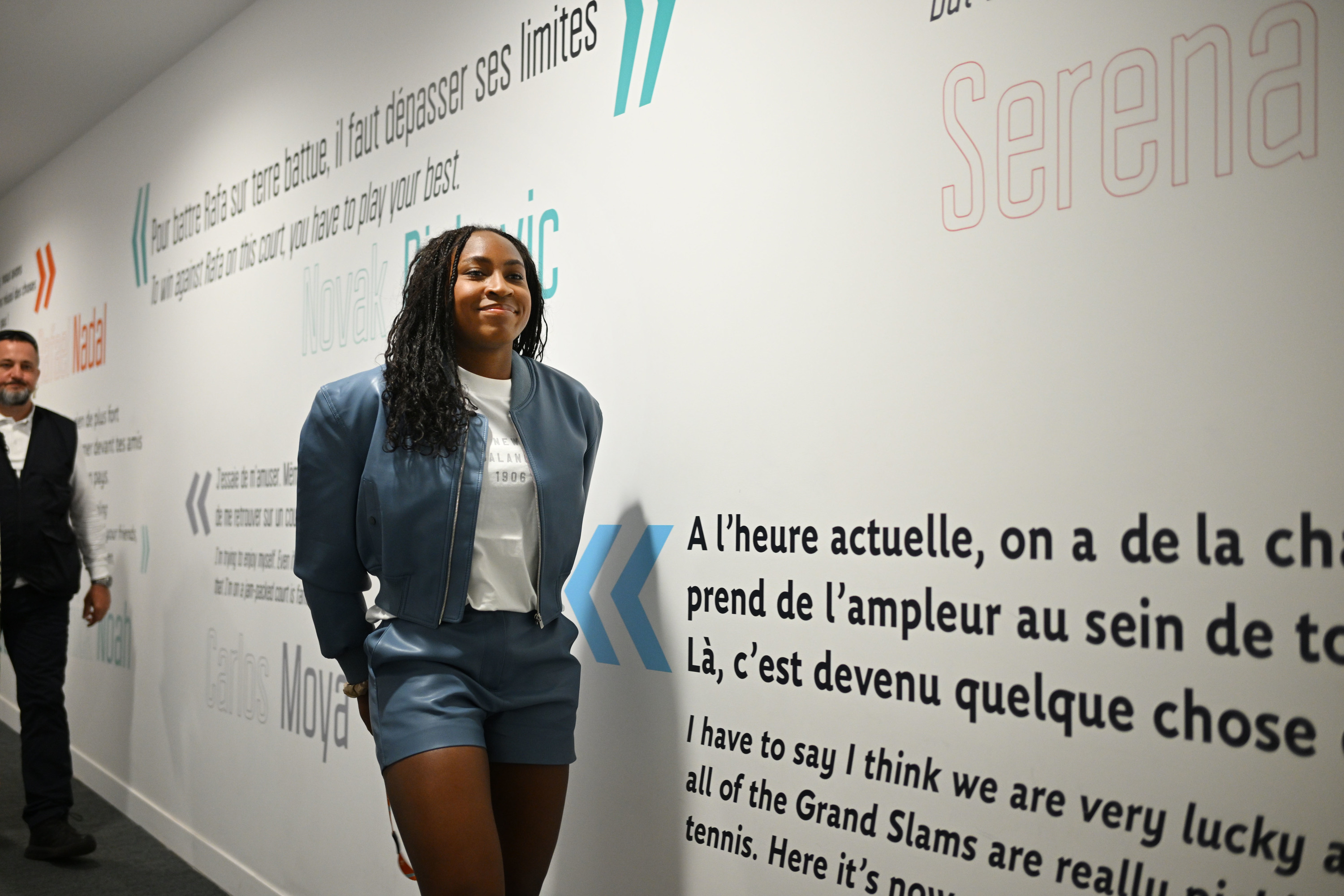 Coco Gauff, Media Day, Roland-Garros 2024