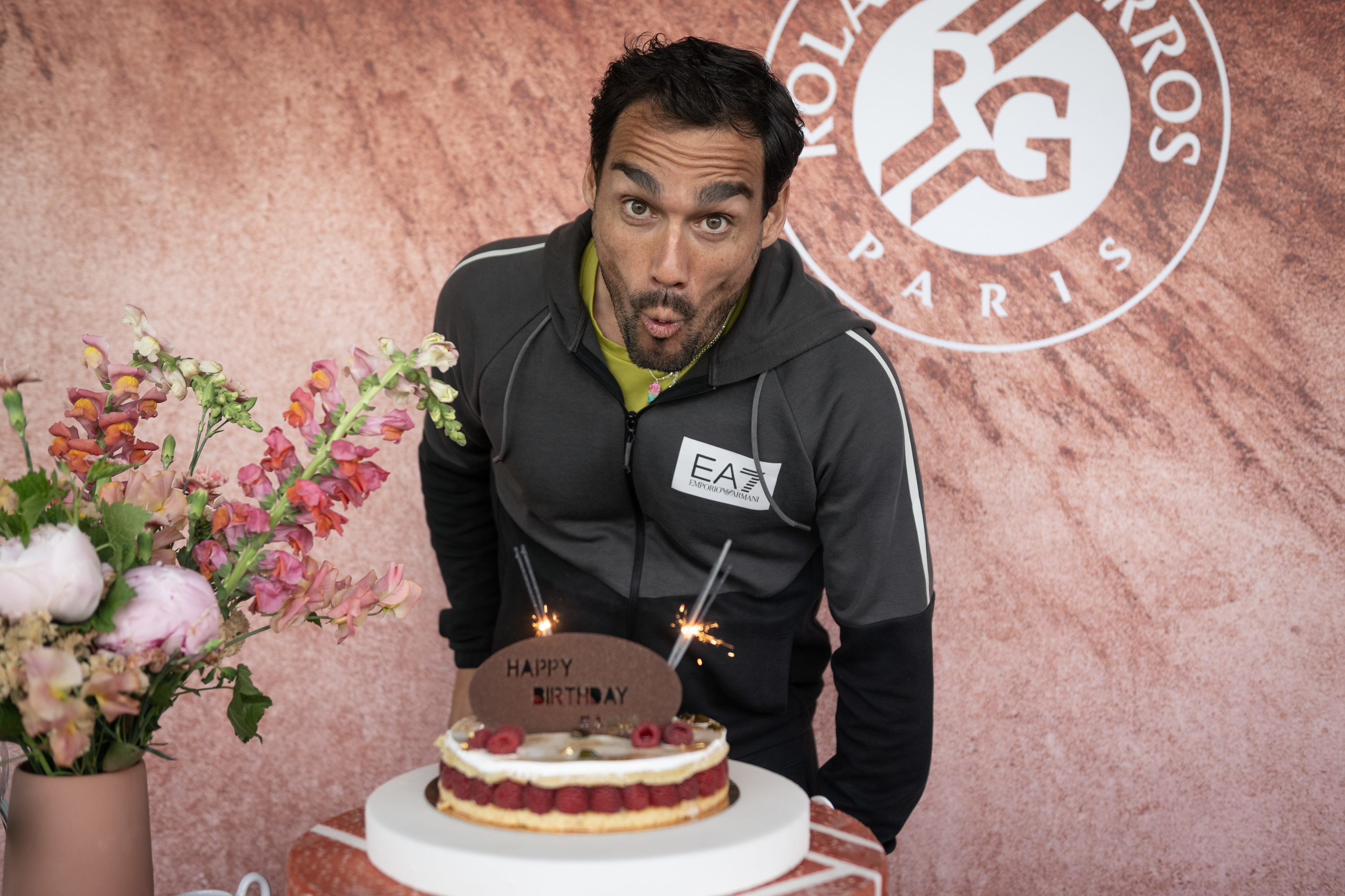 Fabio Fognini, anniversaire, Roland-Garros 2024