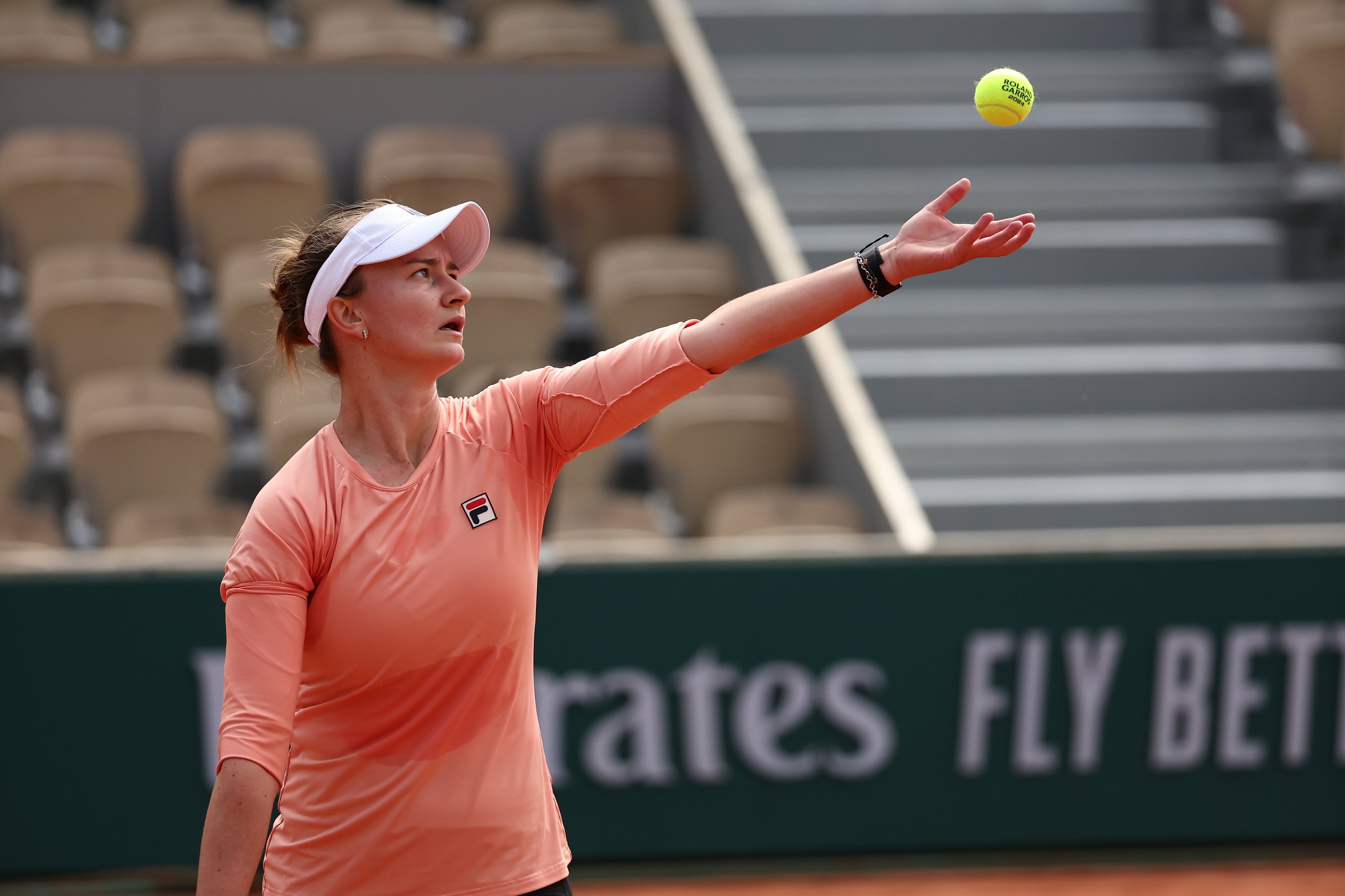 Barbora Krejcikova, entraînement, Roland-Garros 2023