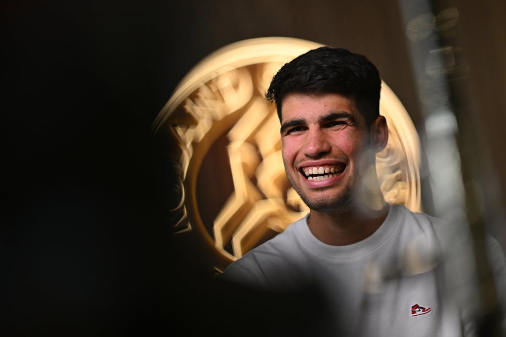 Carlos Alcaraz, Media Day, Roland-Garros 2024