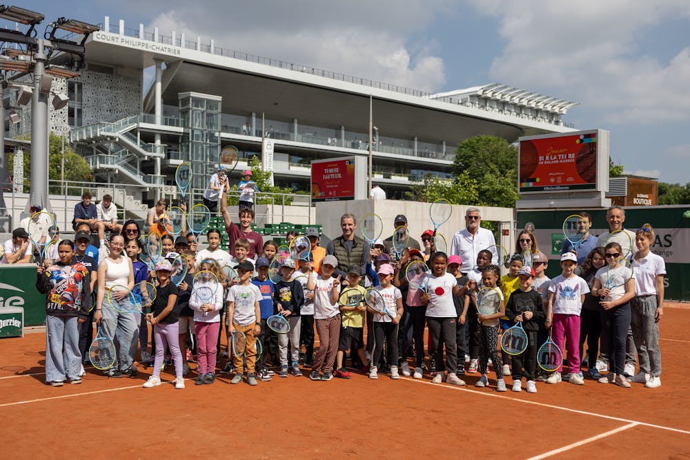 Journée Yannick Noah, Wilson Racket Giveaway, Roland-Garros 2024