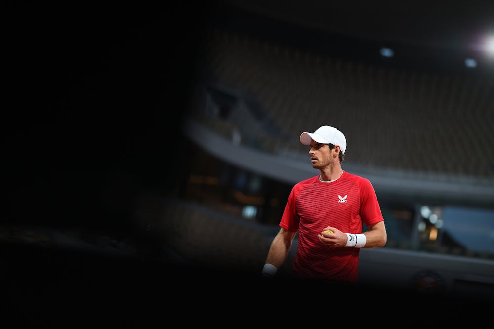 Andy Murray, Roland-Garros 2020, Simple Messieurs, 1er Tour