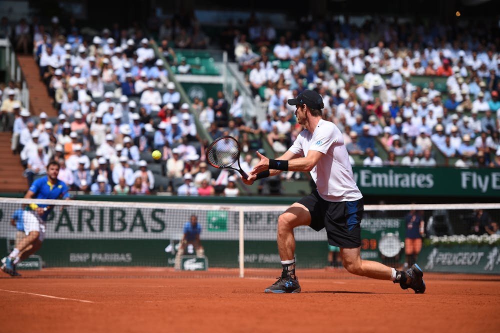 Stan Wawrinka, Andy Murray, Roland-Garros semi-final 2017