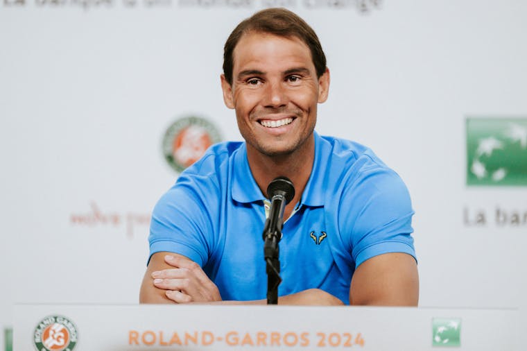 Rafael Nadal, press, Roland-Garros 2024