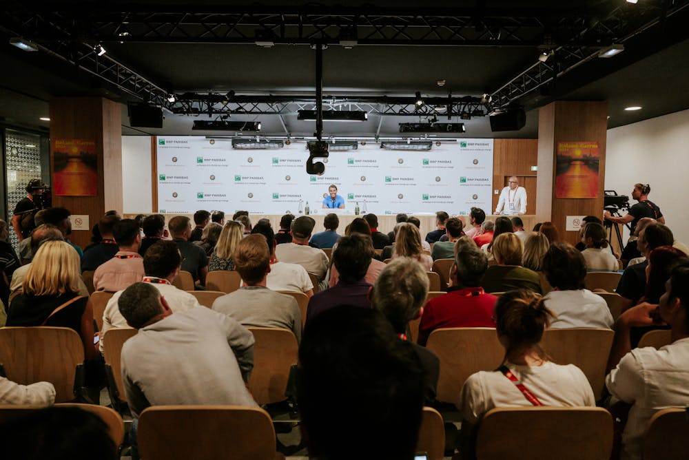 Rafael Nadal, conférence de presse, Roland-Garros 2024 Rafael Nadal, conférence de presse, Roland-Garros 2024