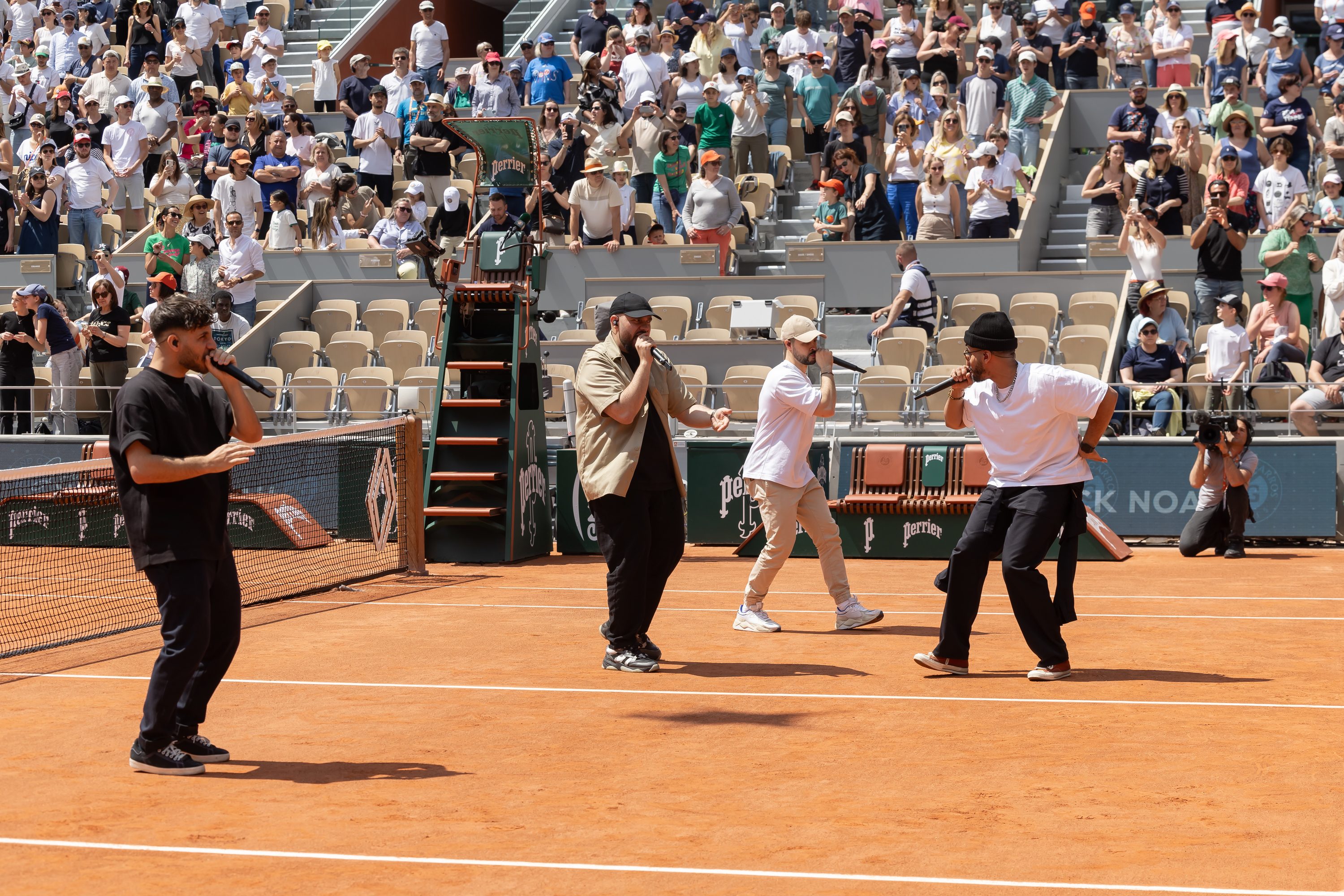 Journée Yannick Noah, Berywam, beatbox, Roland-Garros 2024