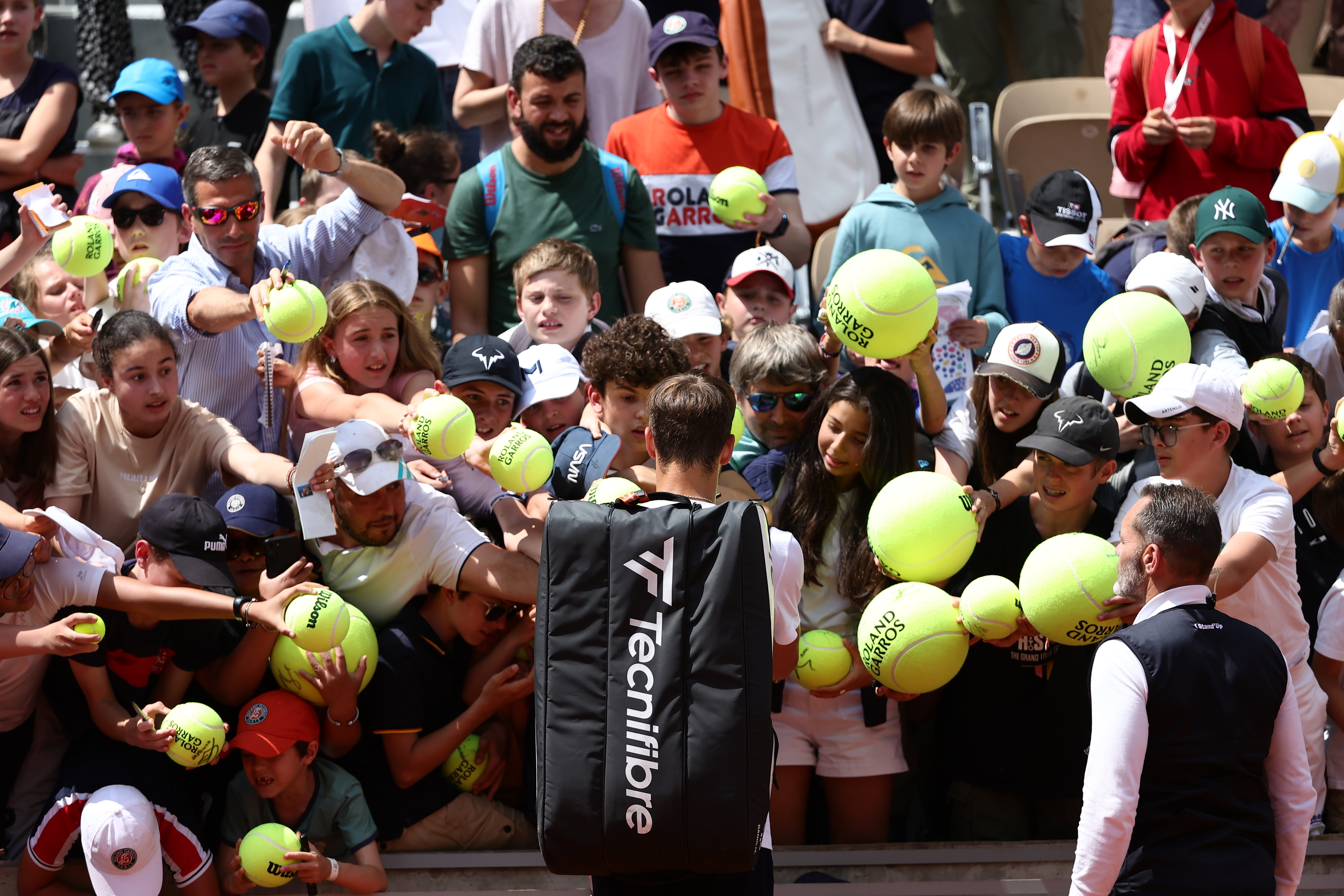 Daniil Medvedev, journée Yannick Noah, Roland-Garros 2024