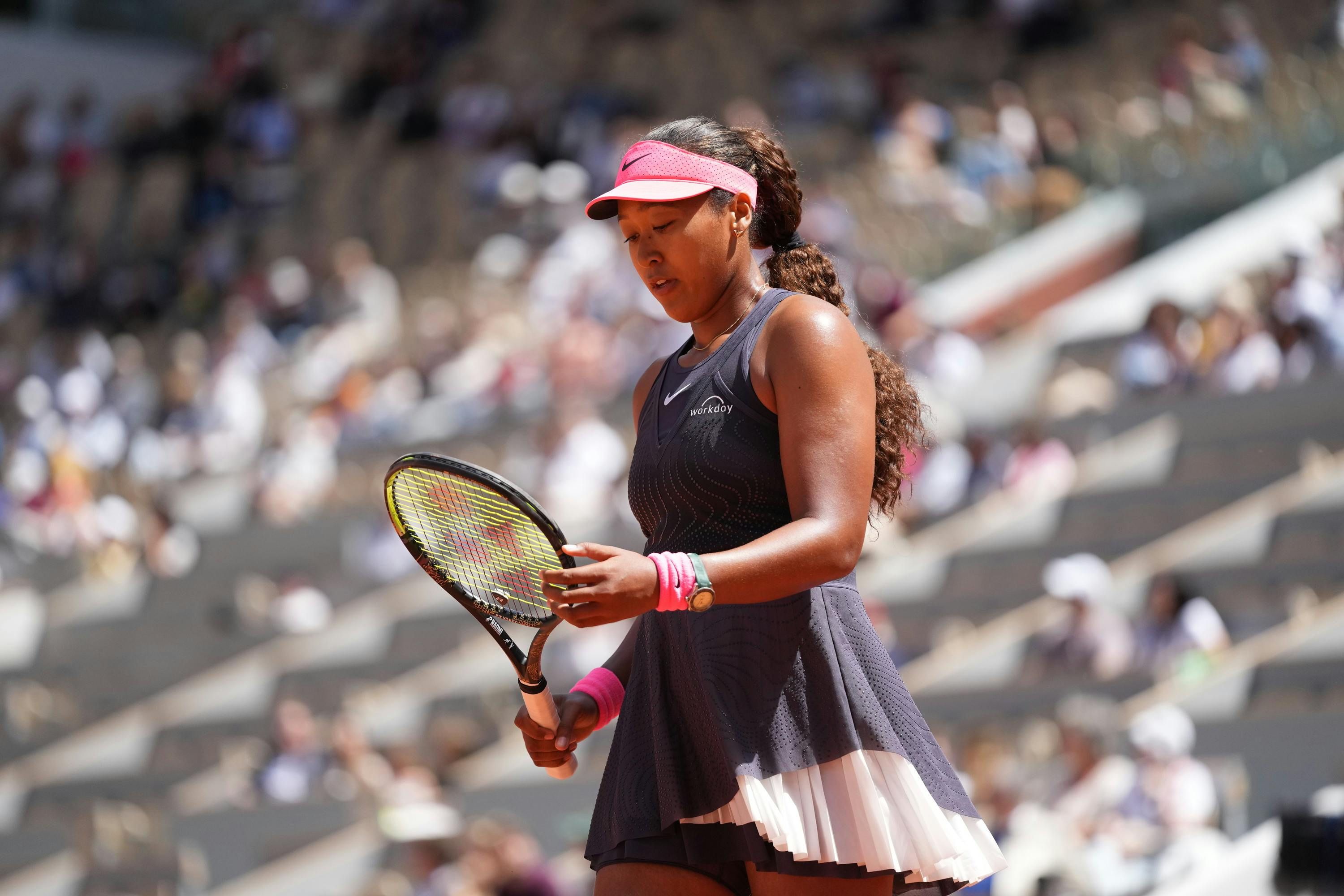 Naomi Osaka, 1er tour, Roland-Garros 2024