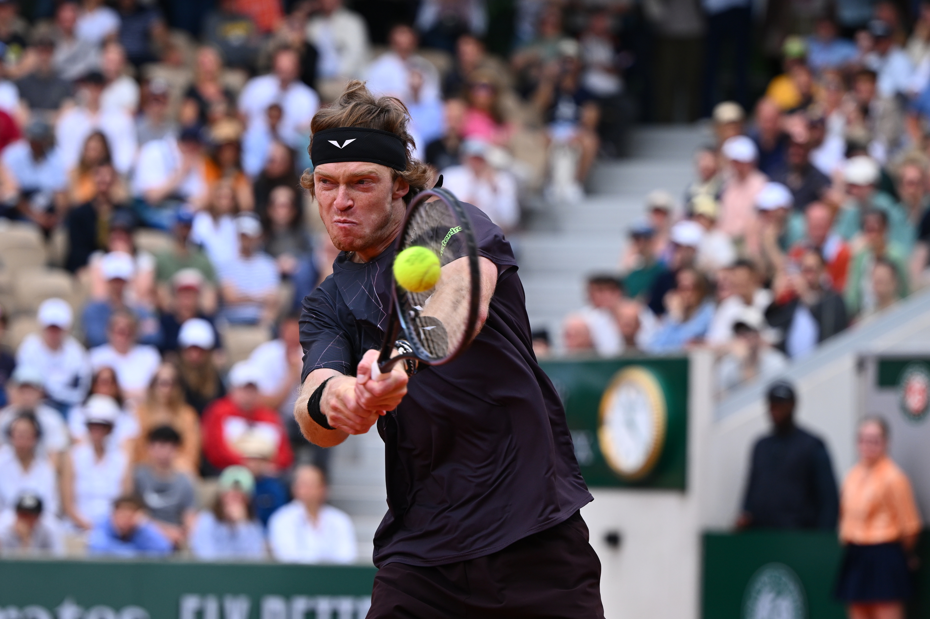 Andrey Rublev, first round, Roland-Garros 2024