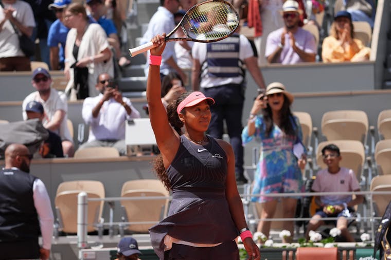 Naomi Osaka, 1er tour, Roland-Garros 2024