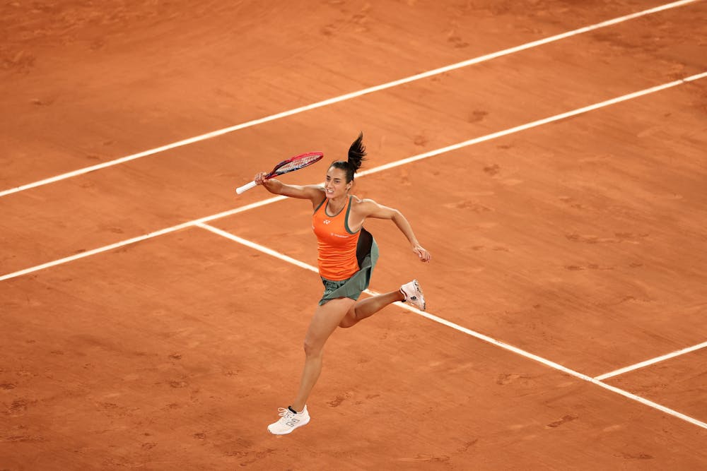 Caroline Garcia, premier tour, Roland-Garros 2024