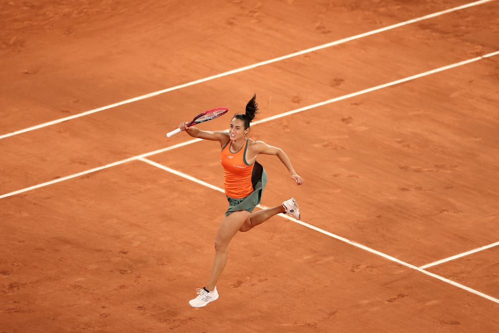 Caroline Garcia, premier tour, Roland-Garros 2024