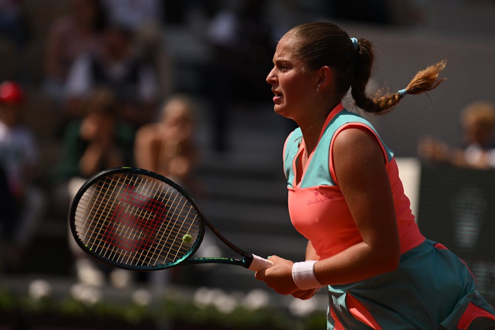 Jelena Ostapenko, premier tour, Roland-Garros 2024