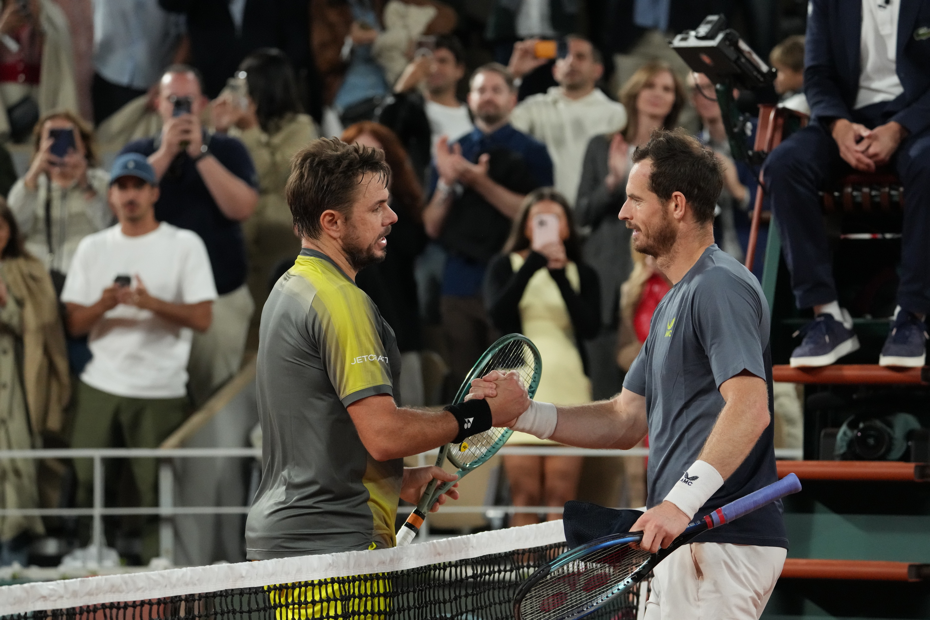 Stan Wawrinka, Andy Murray, premier tour, Roland-Garros 2024