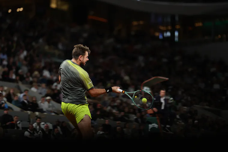 Stan Wawrinka, premier tour, Roland-Garros 2024 Stan Wawrinka, premier tour, Roland-Garros 2024