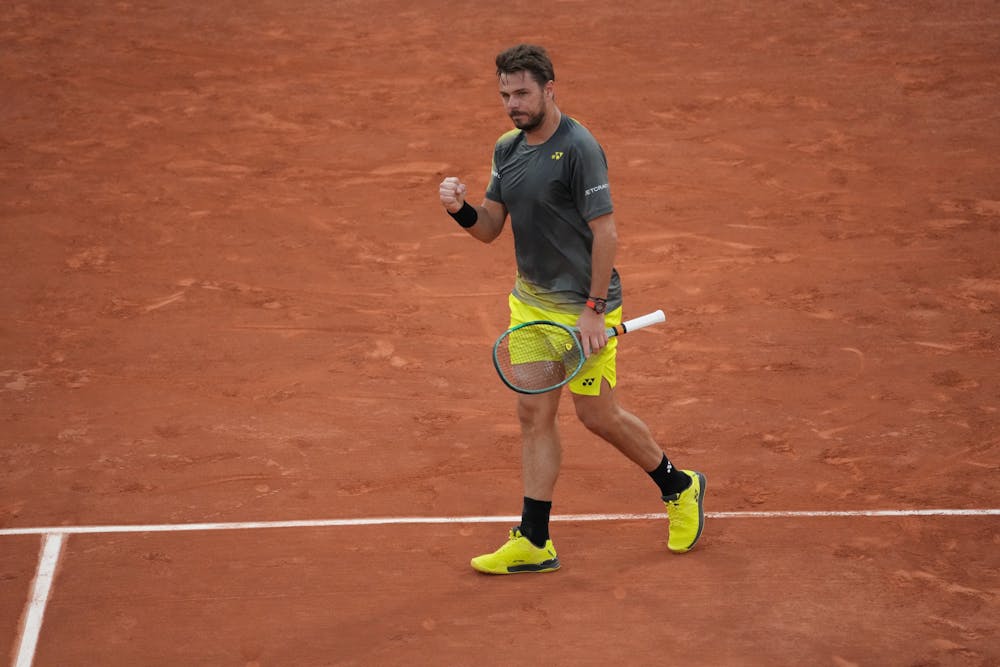 Stan Wawrinka, premier tour / Roland-Garros 2024