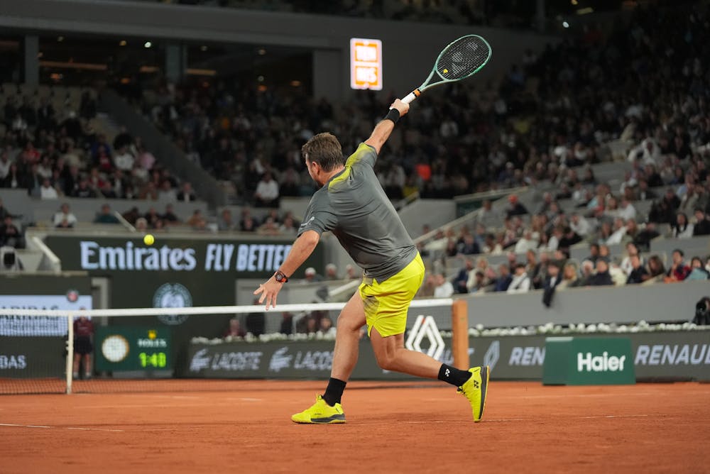 Stan Wawrinka, 1er tour Roland-Garros 2024