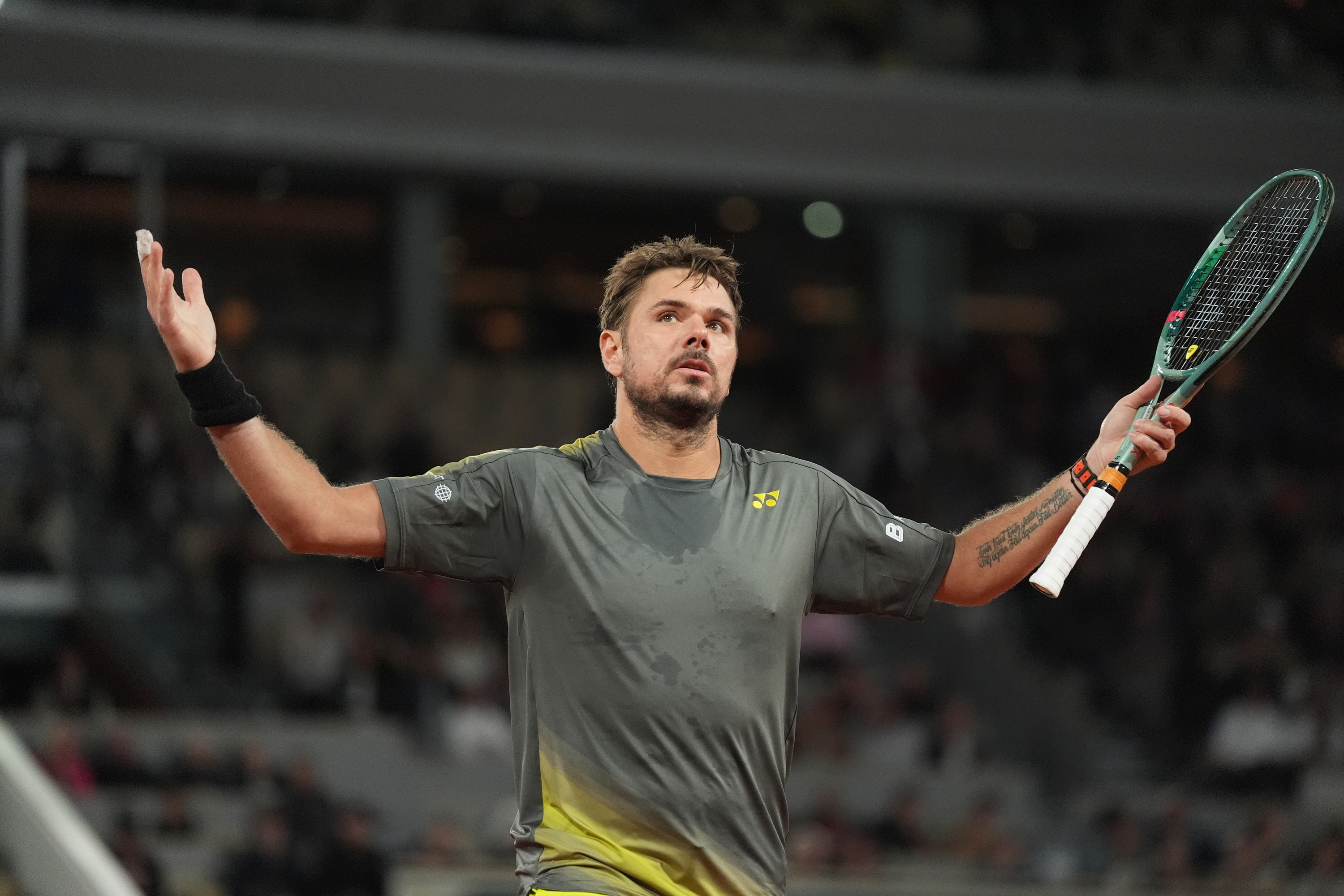 Stan Wawrinka, first round, Roland-Garros 2024