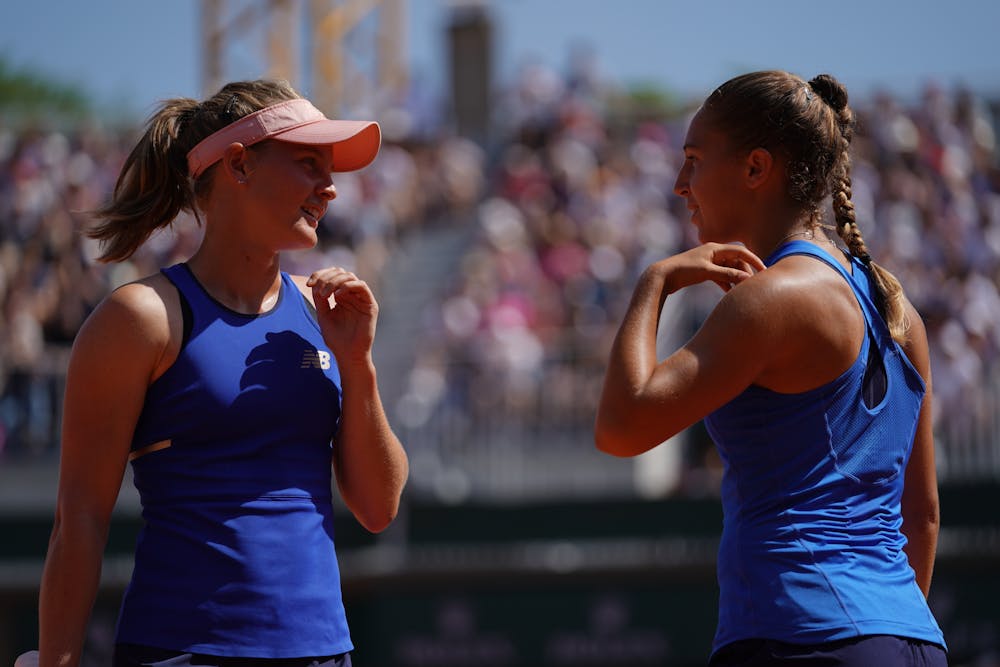 Fiona Ferro, Diane Parry, double dames, deuxième tour, Roland-Garros 2019