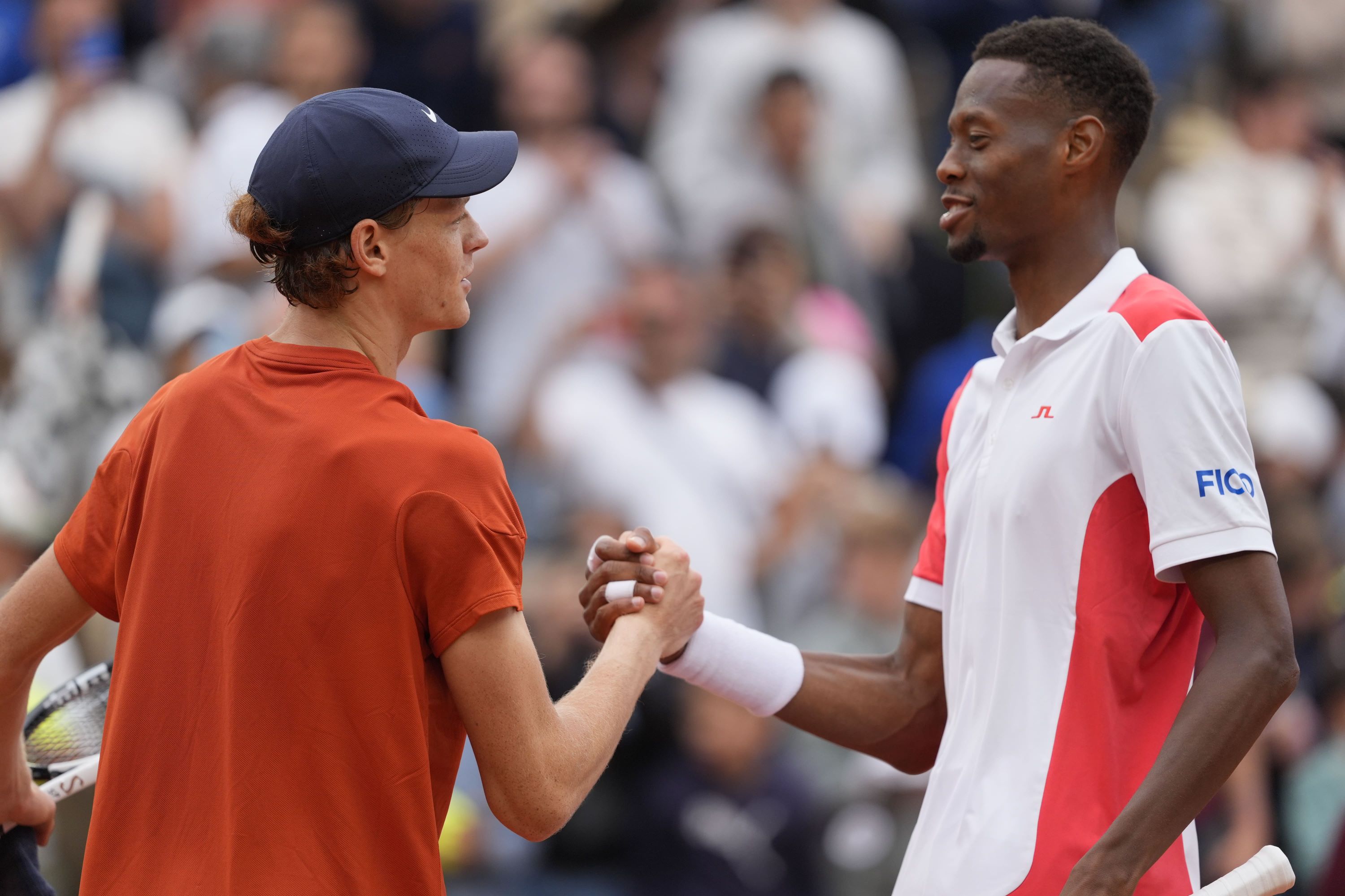Jannik Sinner, Christopher Eubanks, 1er tour, Roland-Garros 2024