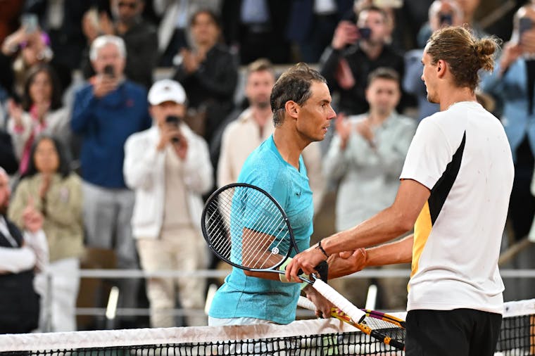 Rafael Nadal Alexander Zverev, premier tour, Roland-Garros 2024