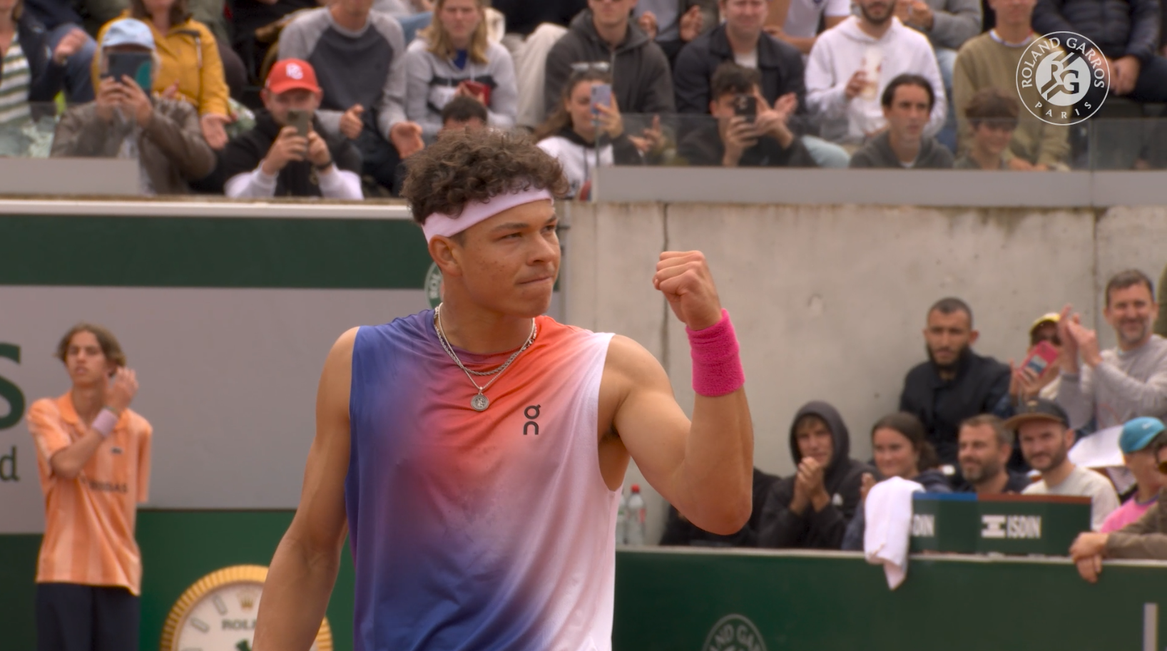 Ben Shelton, first round, Roland-Garros 2024