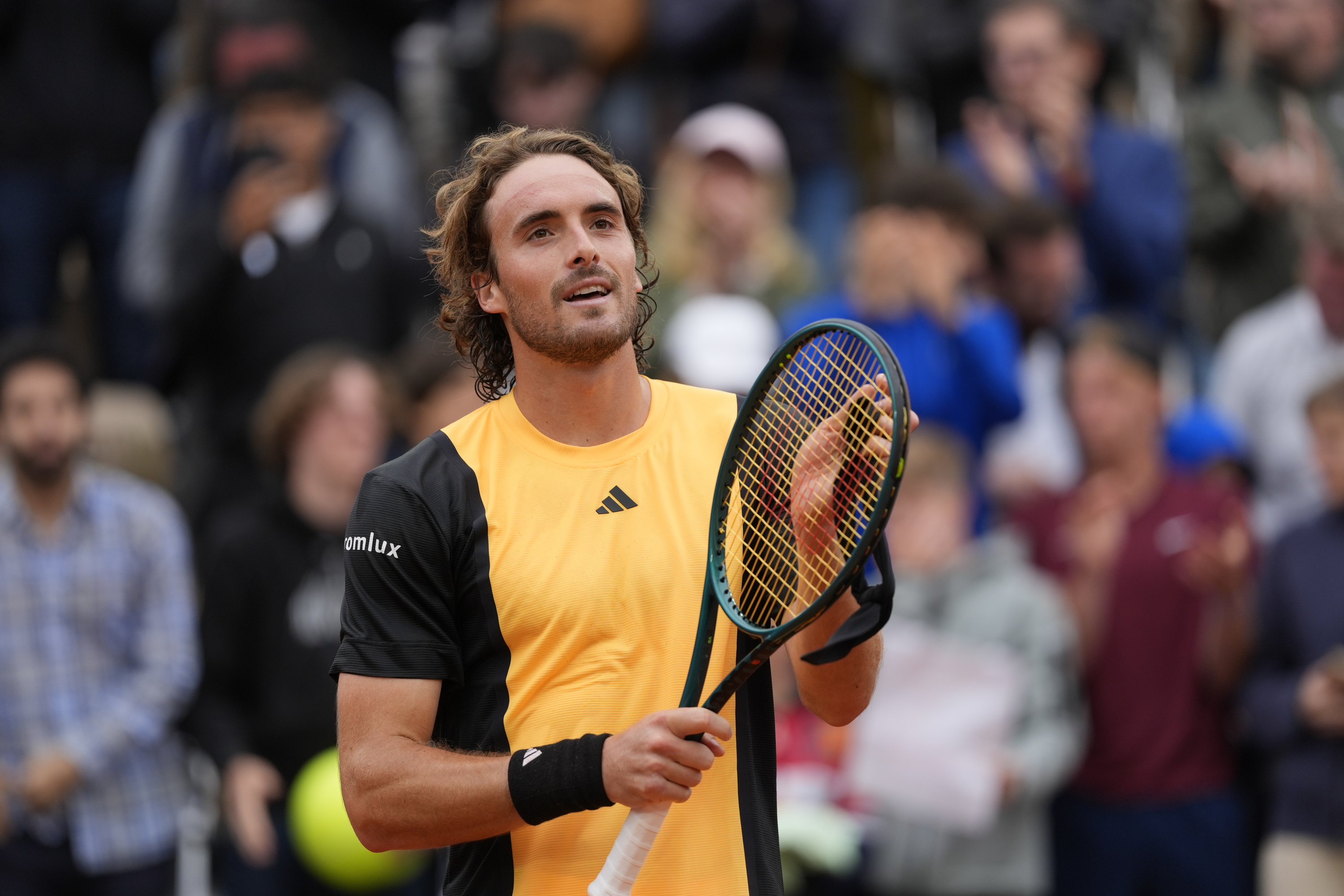 Stefanos Tsitsipas, premier tour, Roland-Garros 2024