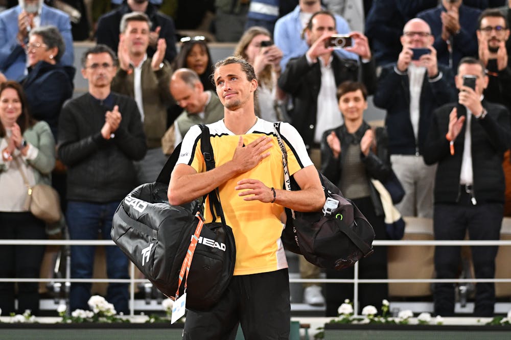 Alexander Zverev, first round, Roland-Garros 2024