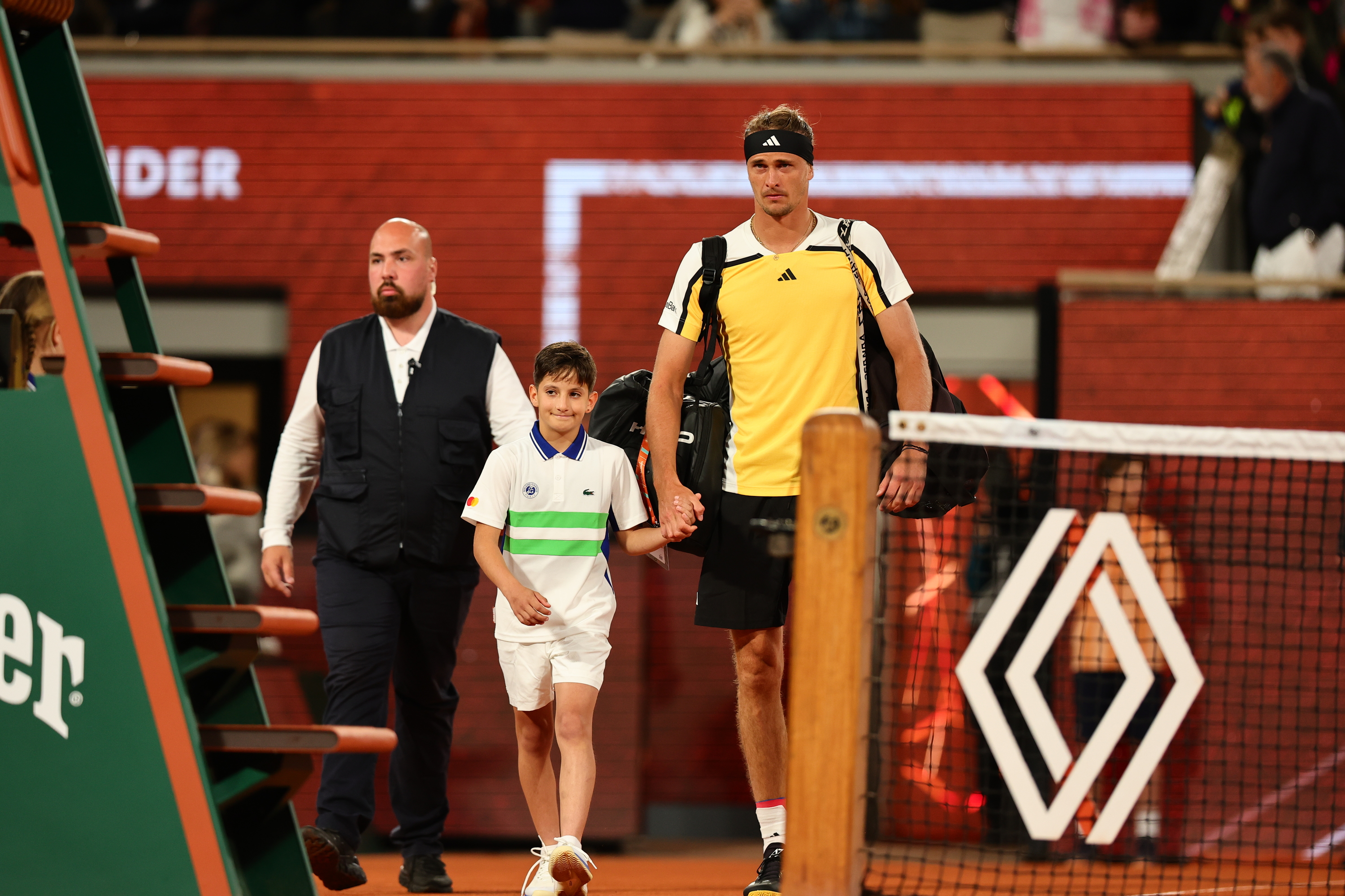 Alexander Zverev, premier tour, Roland-Garros 2024