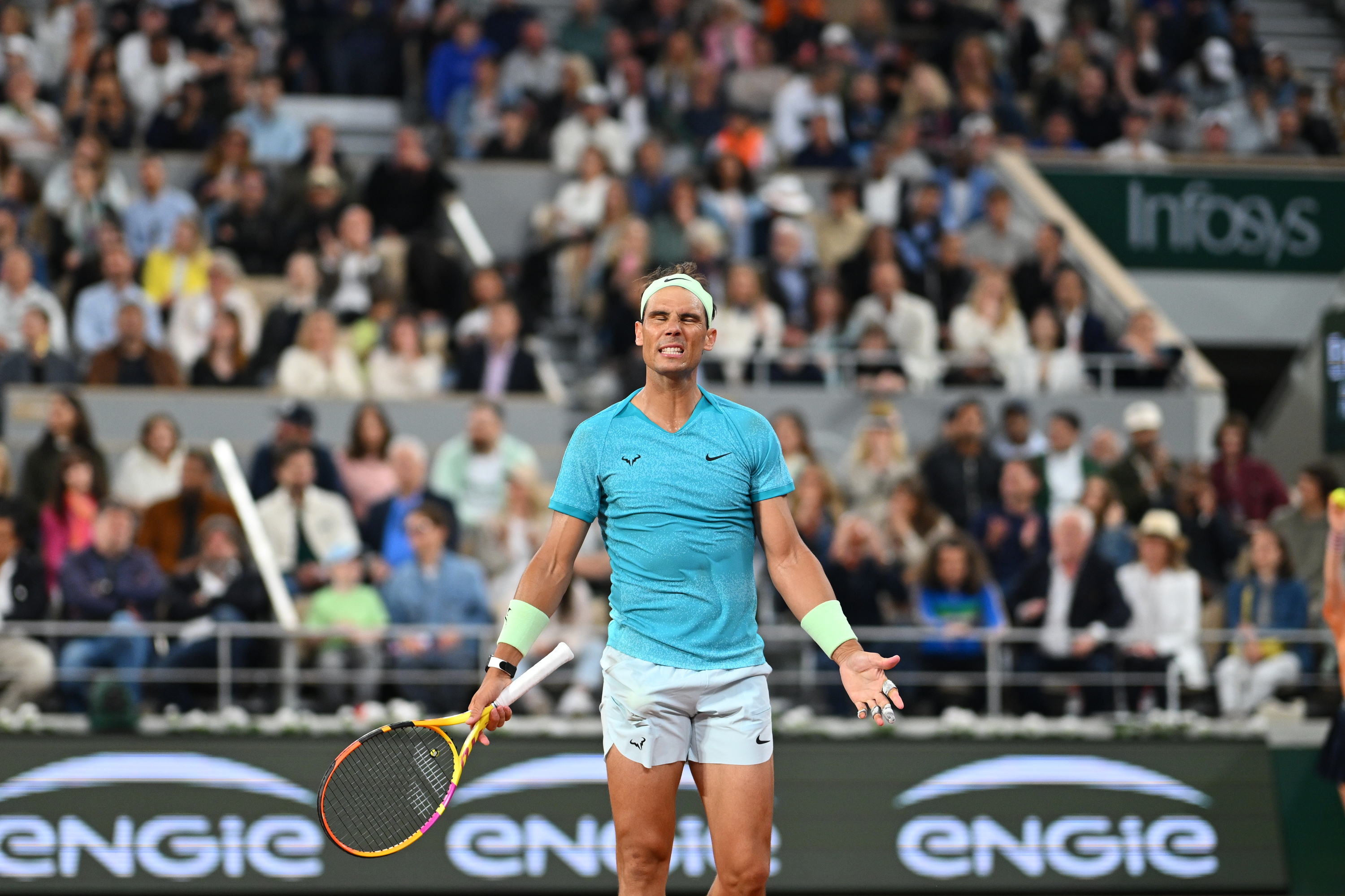 Rafael Nadal, premier tour, Roland-Garros 2024