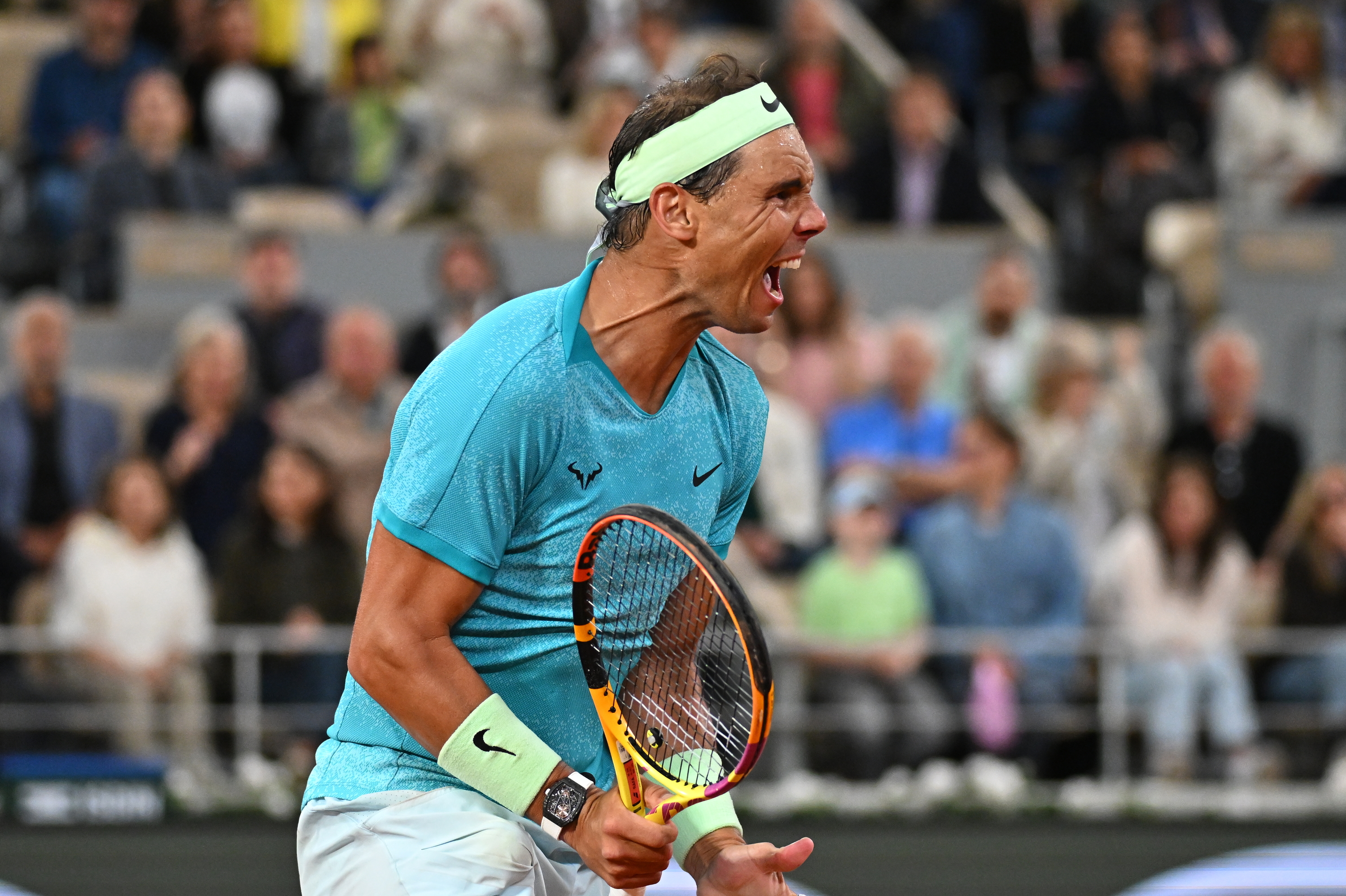 Rafael Nadal, premier tour, Roland-Garros 2024