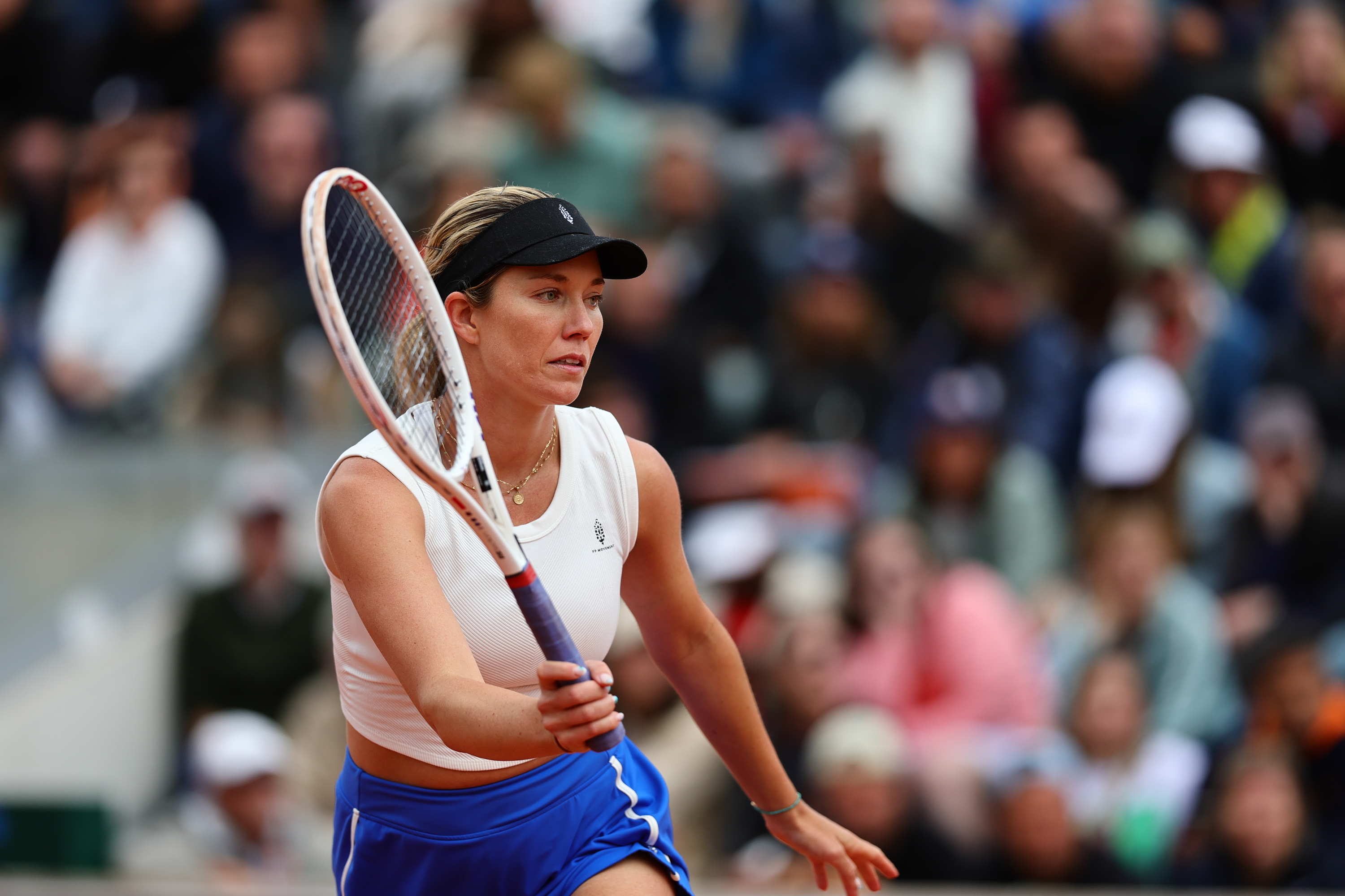 Danielle Collins, first round, Roland-Garros 2024