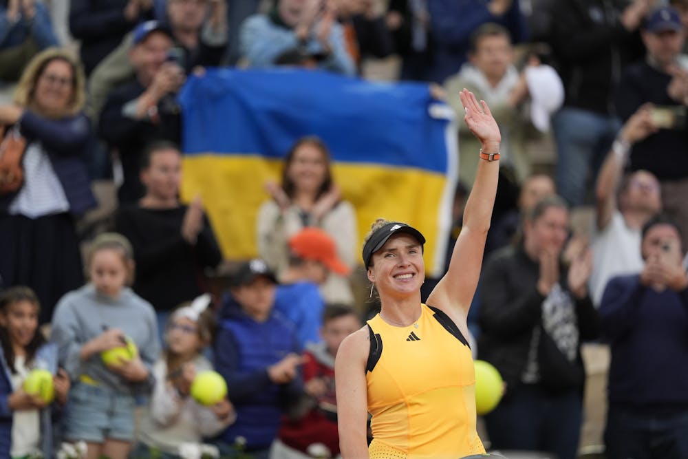 Elina Svitolina, premier tour, Roland-Garros 2024