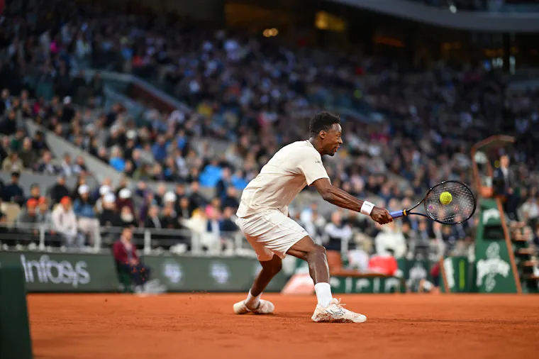 Gaël Monfils, premier tour, Roland-Garros 2024 Gaël Monfils, premier tour, Roland-Garros 2024
