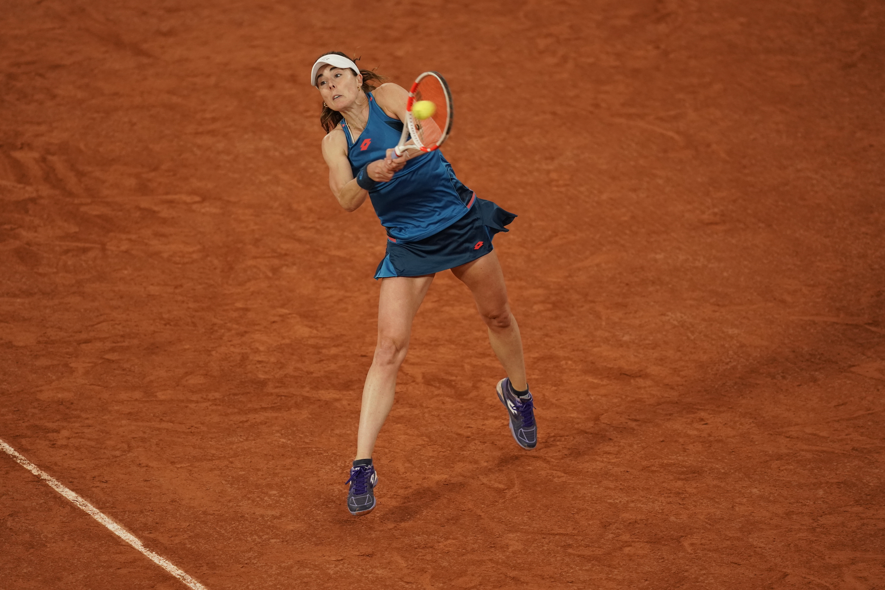Alize Cornet, first round, Roland-Garros 2024