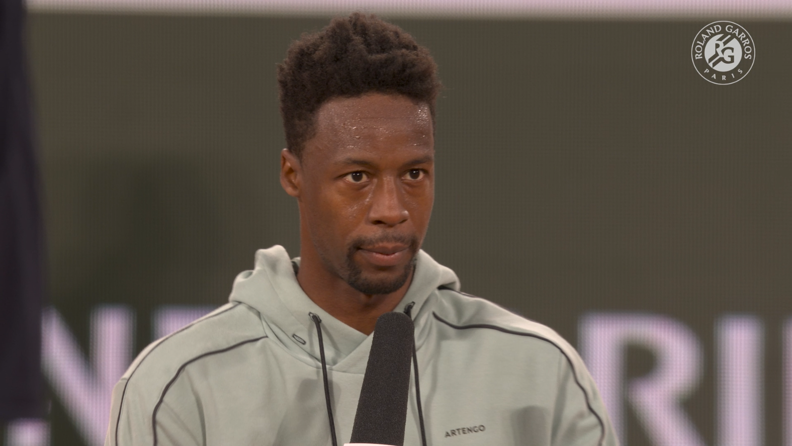 Gael Monfils, first round, Roland-Garros 2024