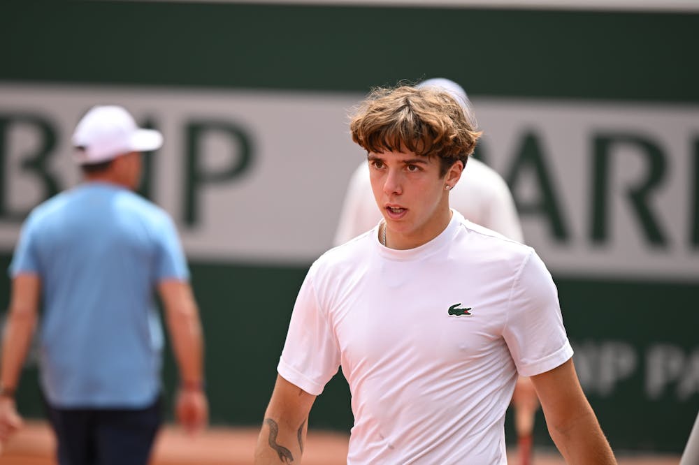 Arthur Cazaux, entraînement, 23 mai, Roland-Garros 2024