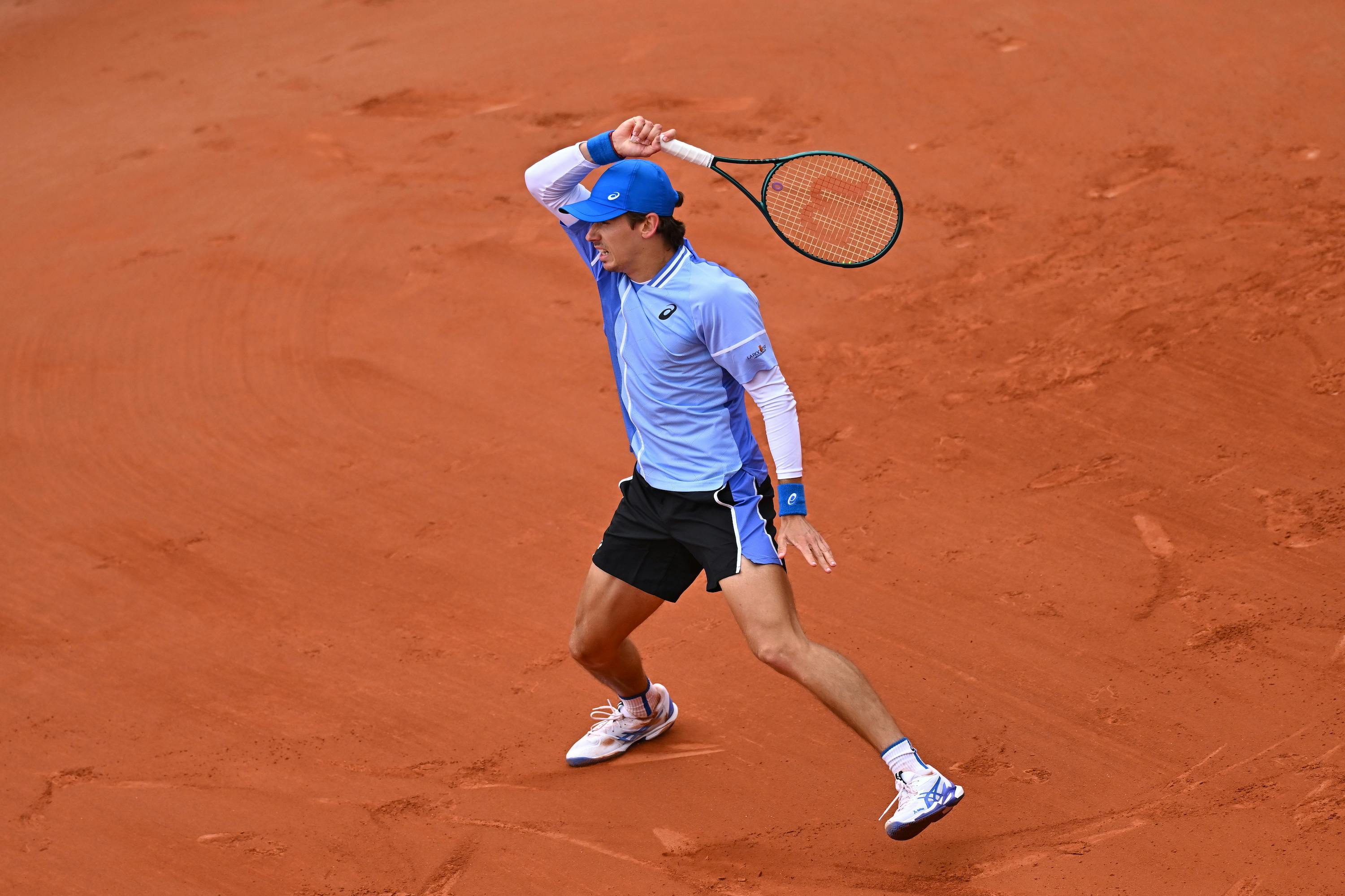 Alex de Minaur, first round, Roland-Garros 2024