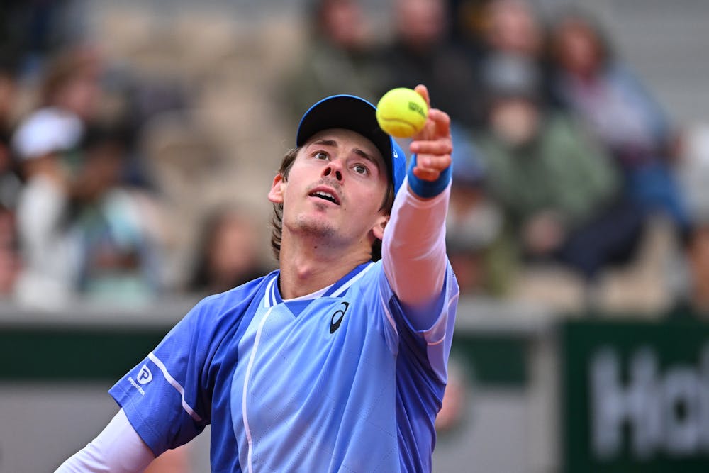 Alex de Minaur, first round, Roland-Garros 2024