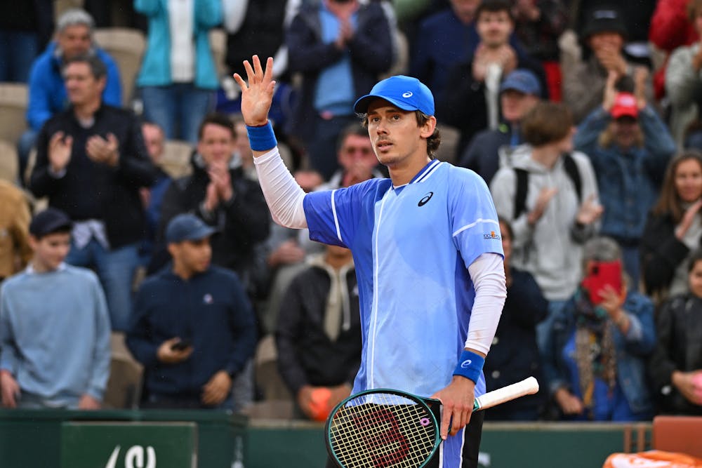 Alex De Minaur n'a pas perdu d'énergie face à Alex Michelsen.