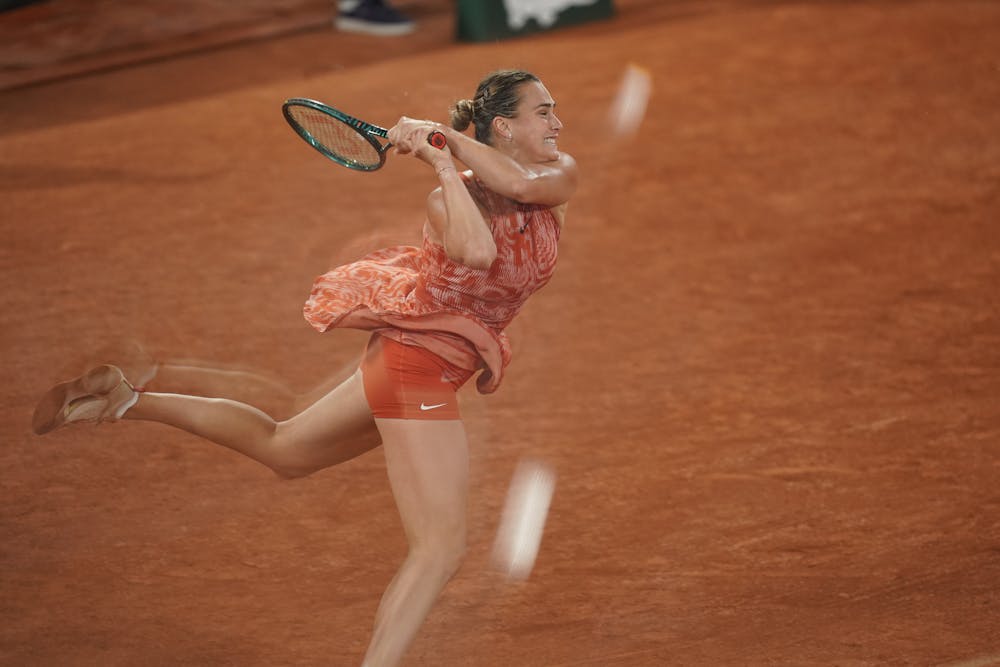Aryna Sabalenka, first round, Roland-Garros 2024