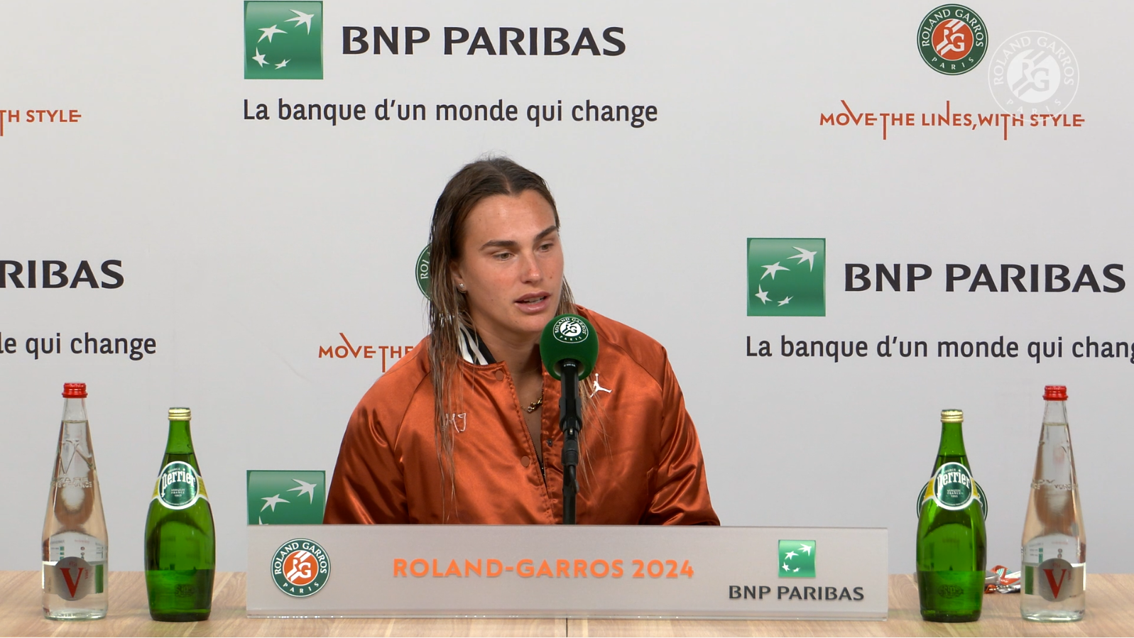 Aryna Sabalenka, Roland-Garros 2024