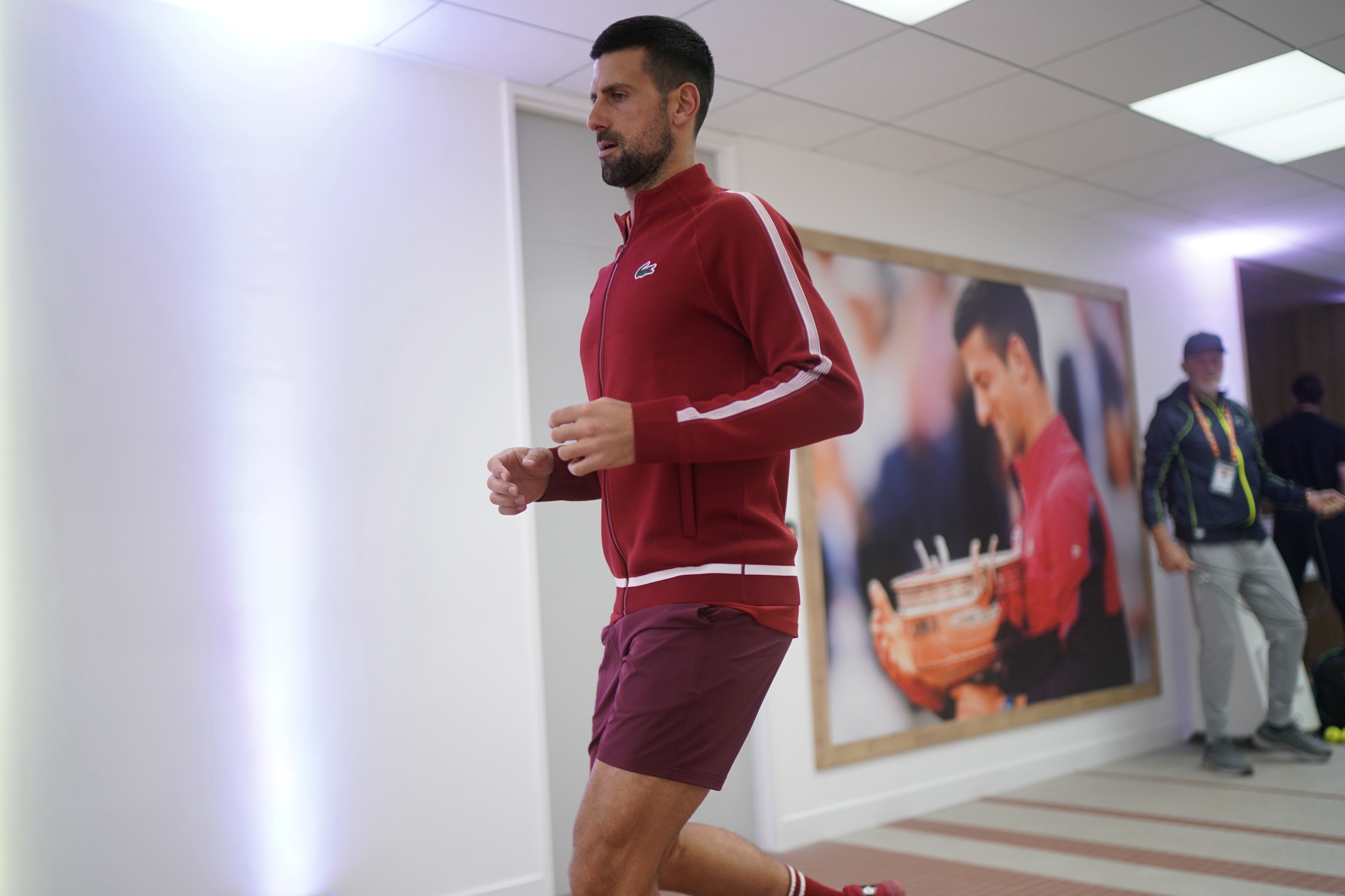 Novak Djokovic, first round, Roland-Garros 2024