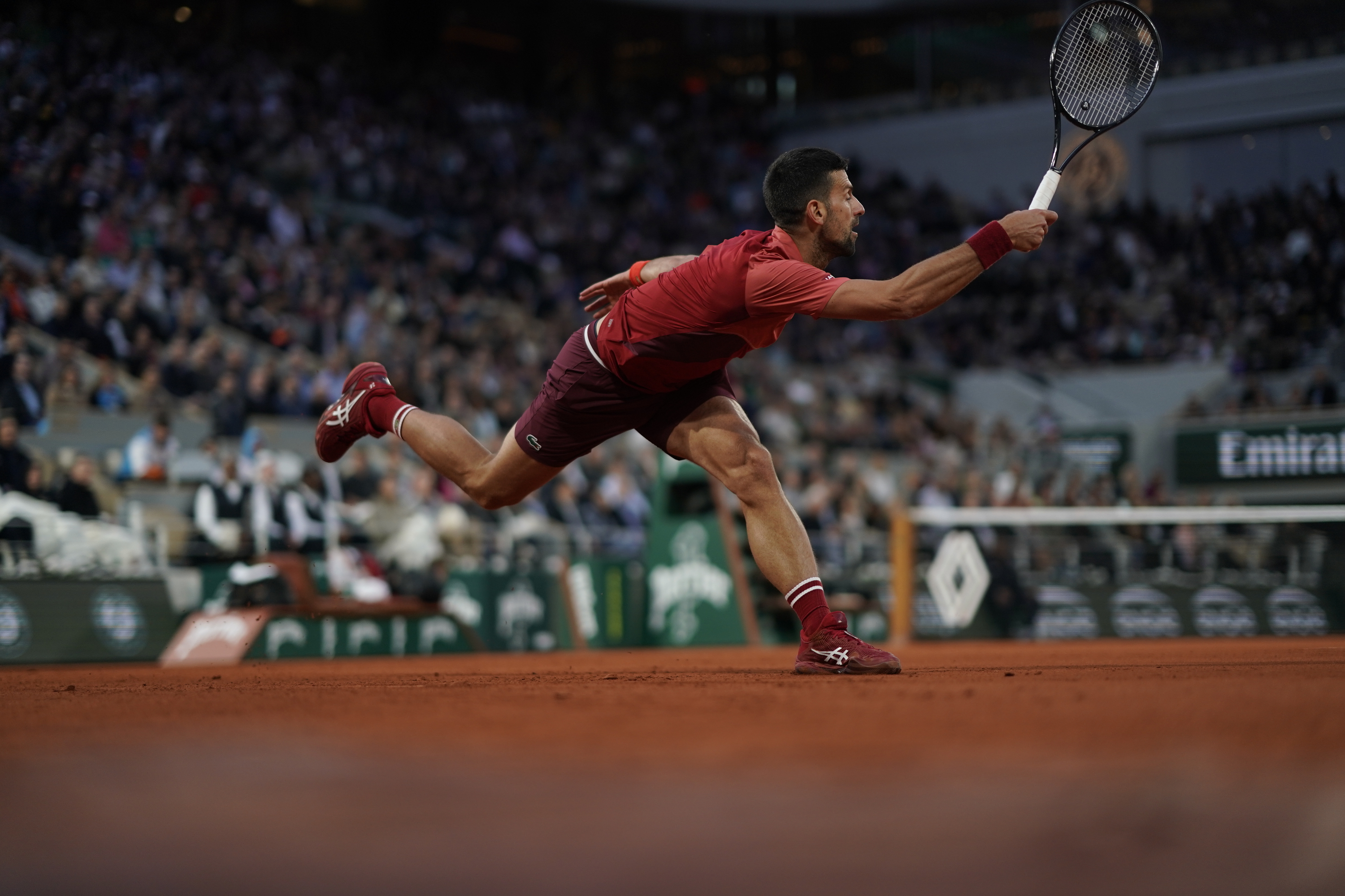 Novak Djokovic, first round, Roland-Garros 2024