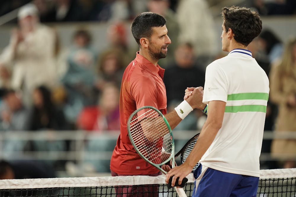 Novak Djokovic, Pierre-Hugues Herbert, 1er tour Roland-Garros 2024