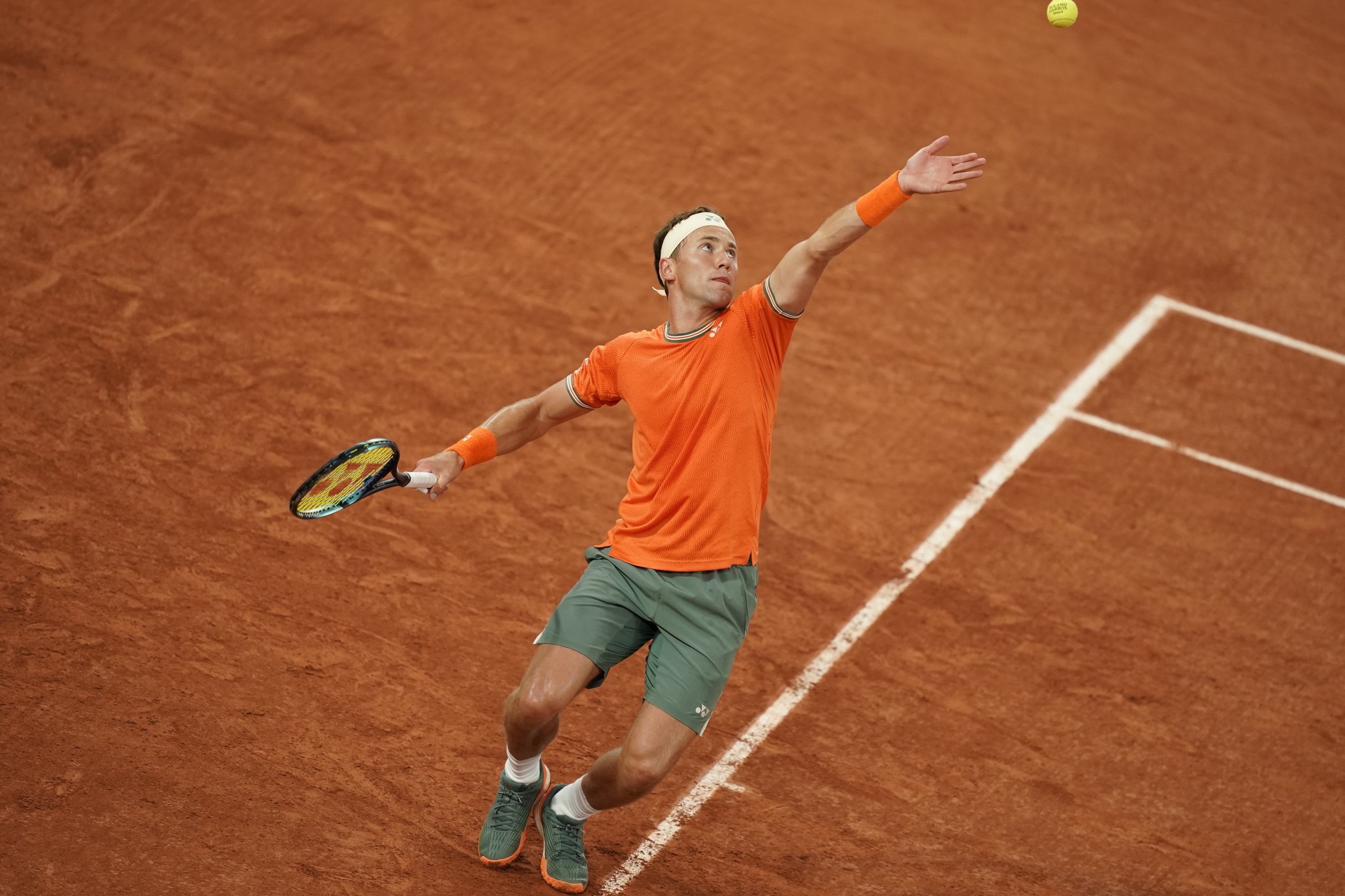 Casper Ruud, premier tour, Roland-Garros 2024