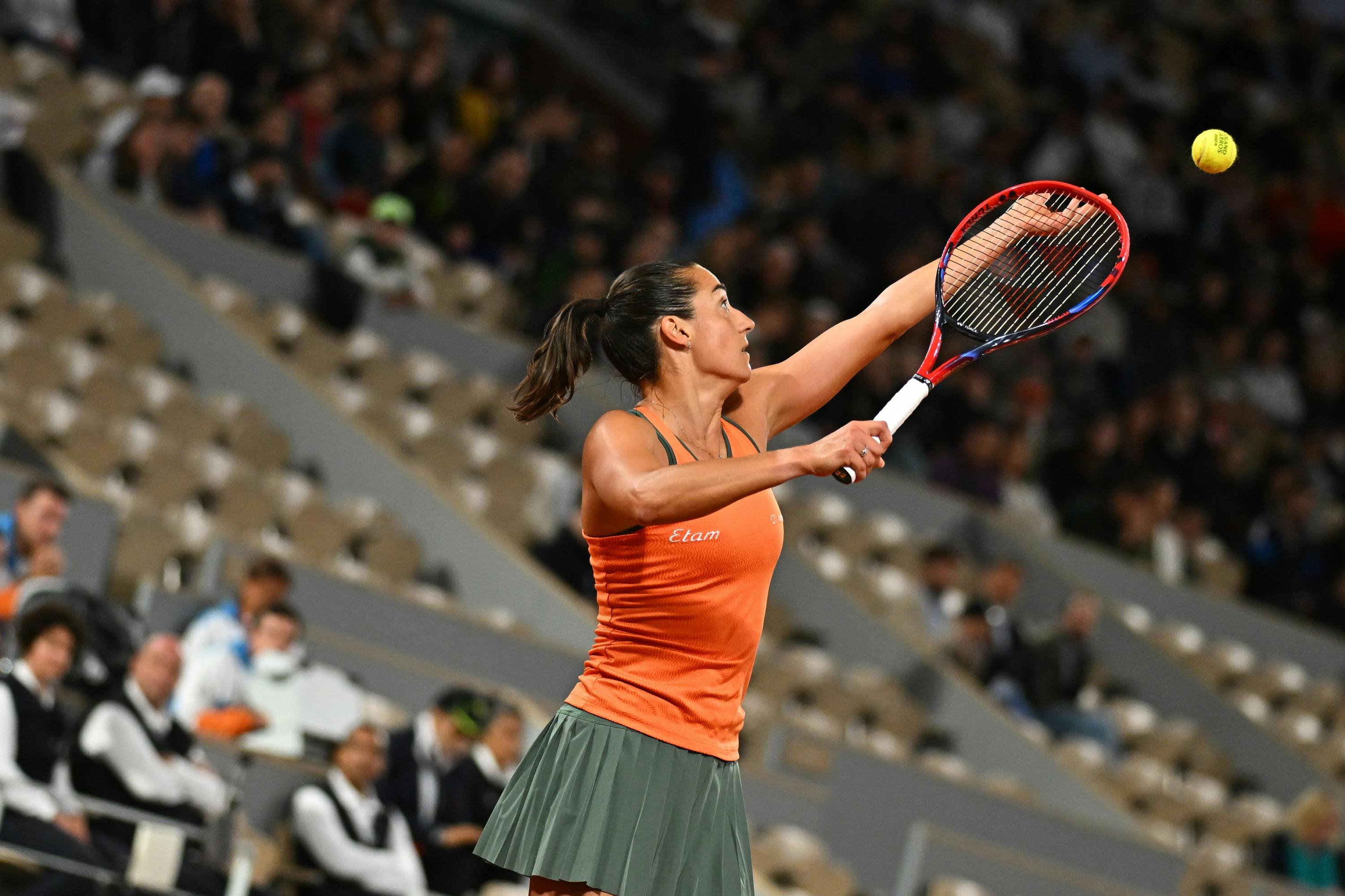 Caroline Garcia, second round, Roland-Garros 2024