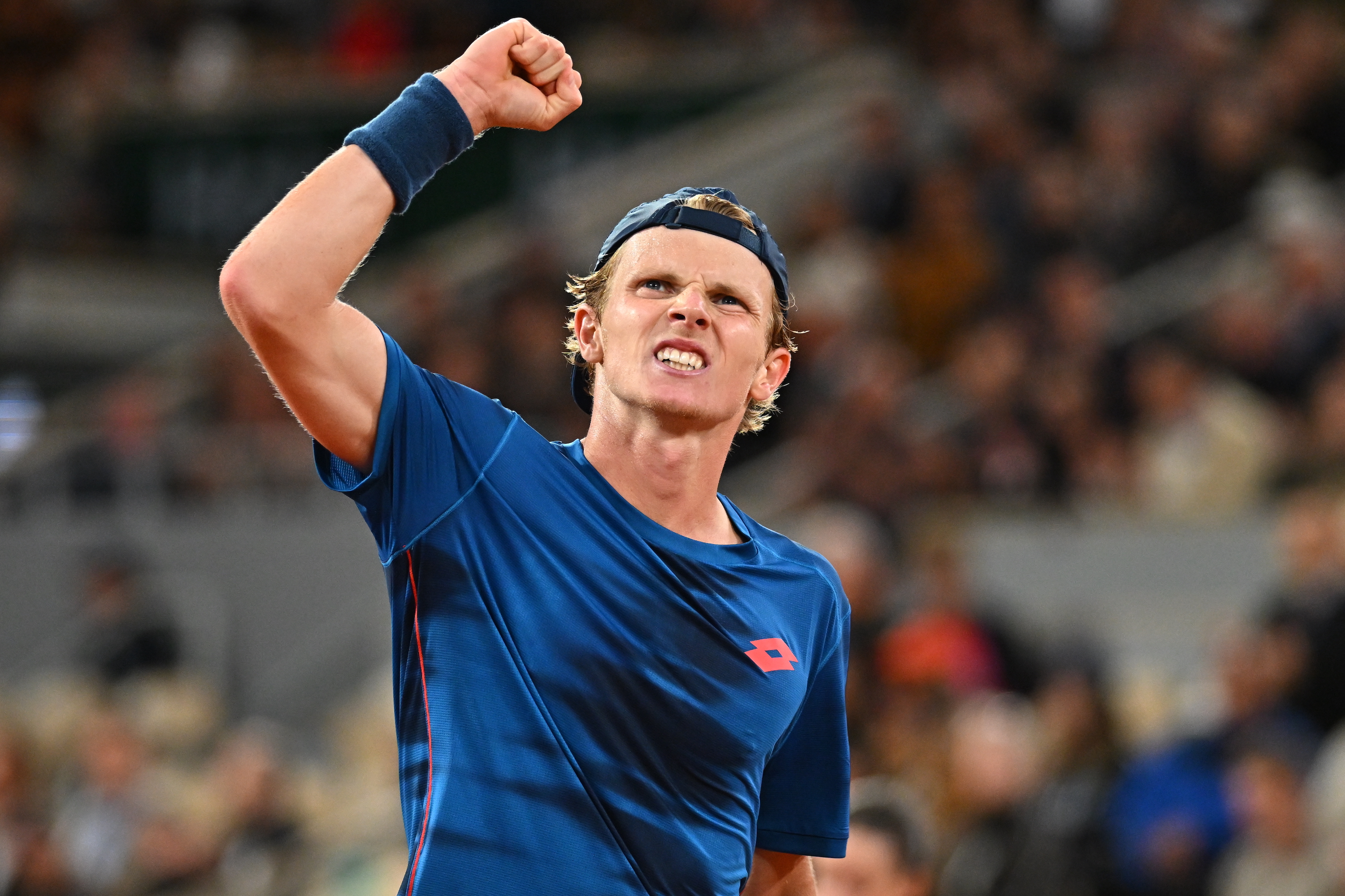 Jesper De Jong, second round, Roland-Garros 2024