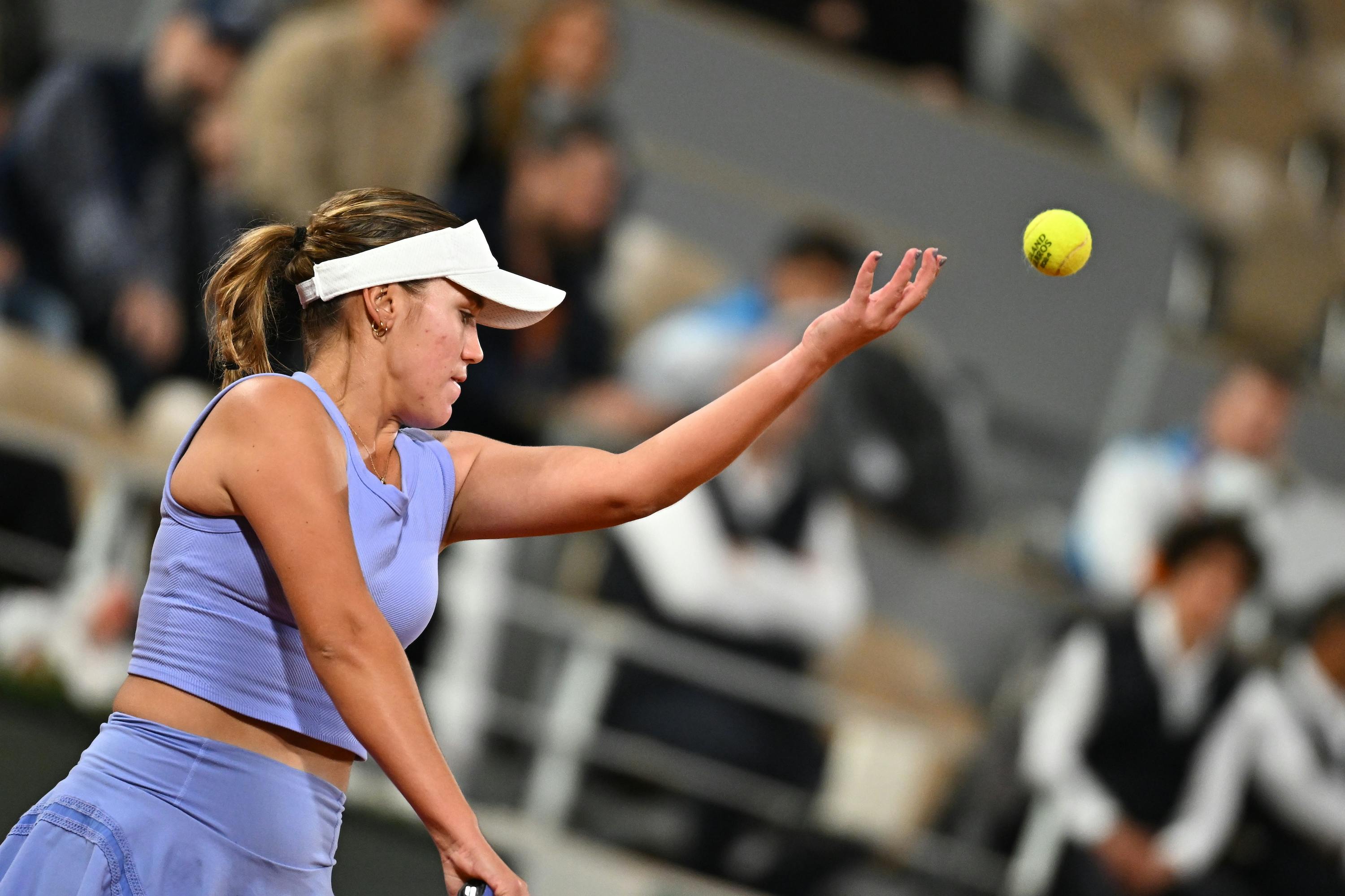 Sofia Kenin, second round, Roland-Garros 2024