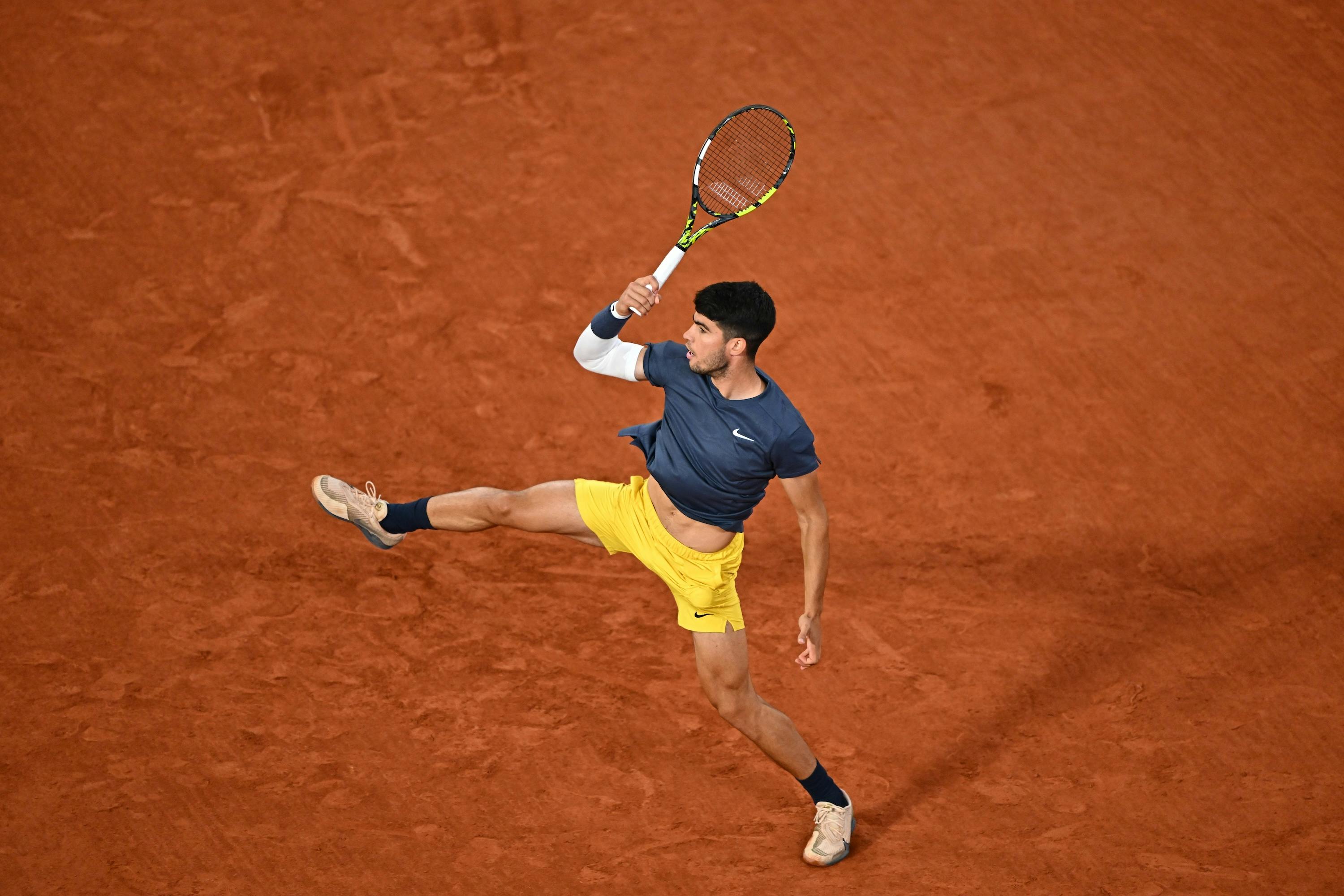 Carlos Alcaraz / Deuxième tour Roland-Garros 2024